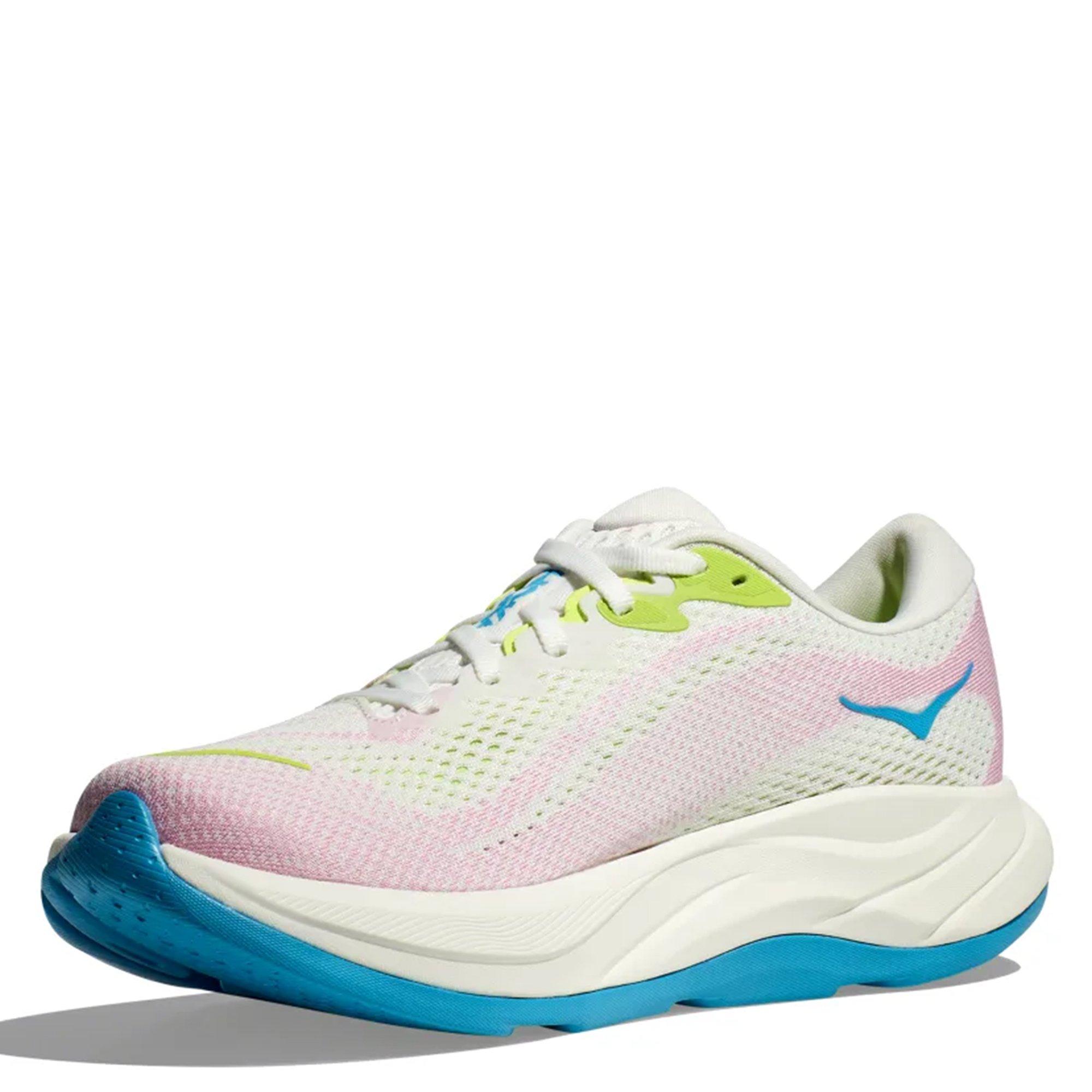 FROST / PINK TW - Hoka - Rincon 4 Wide Womens Running Shoes - 6