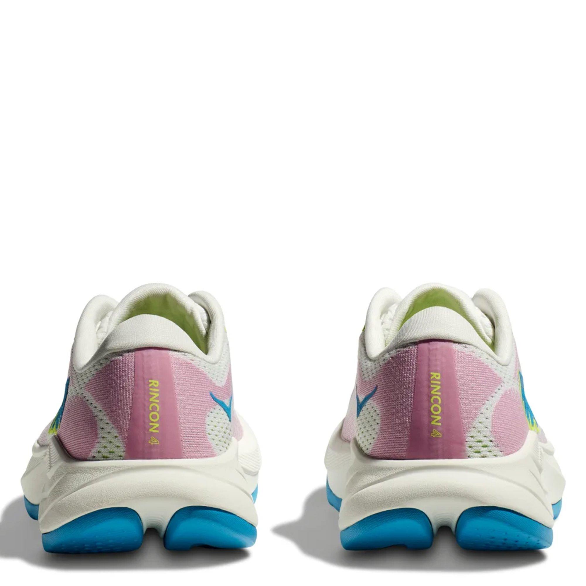 FROST / PINK TW - Hoka - Rincon 4 Wide Womens Running Shoes - 8