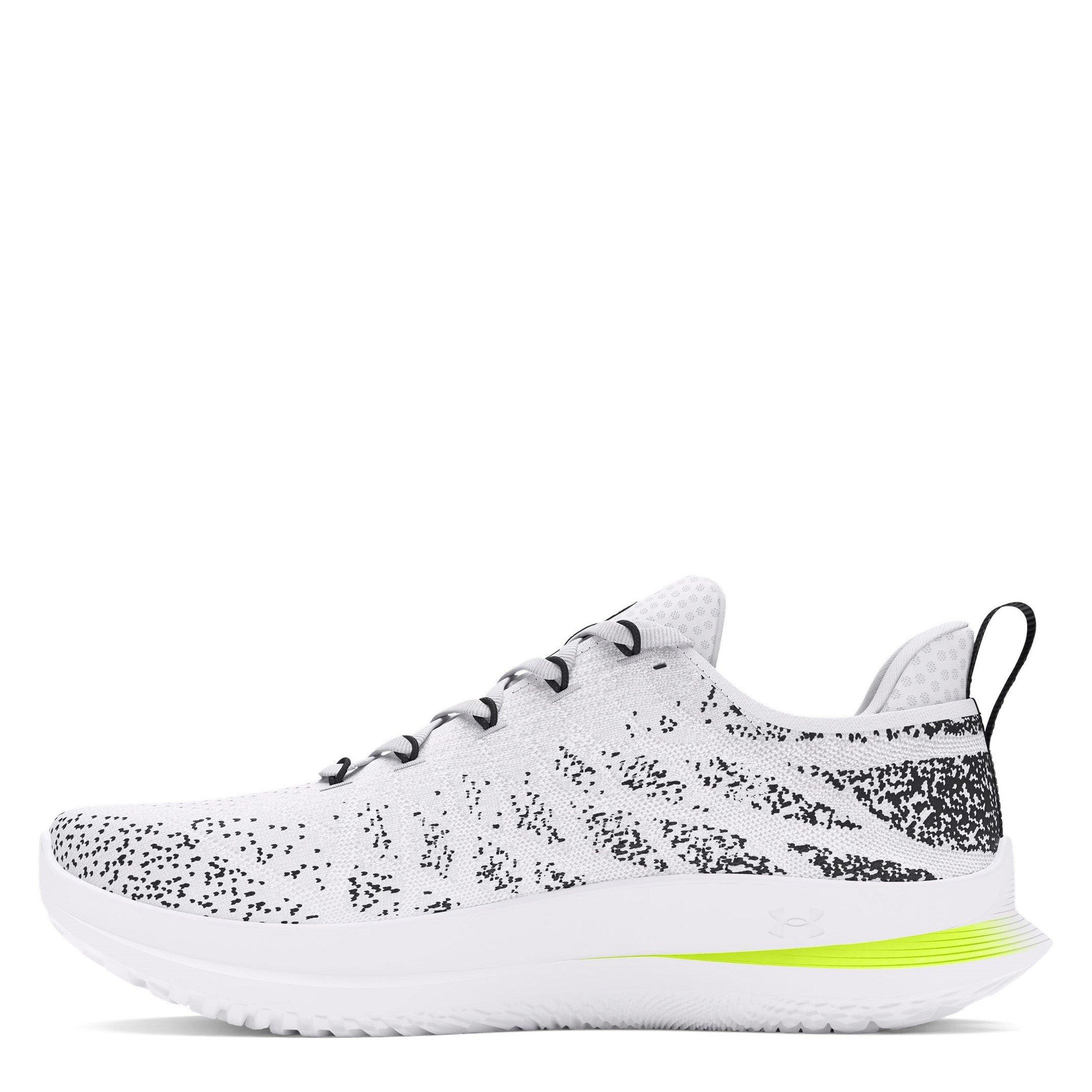 Wh Anth HV Yllw - Under Armour - Velociti 3 Running Shoes Womens - 2