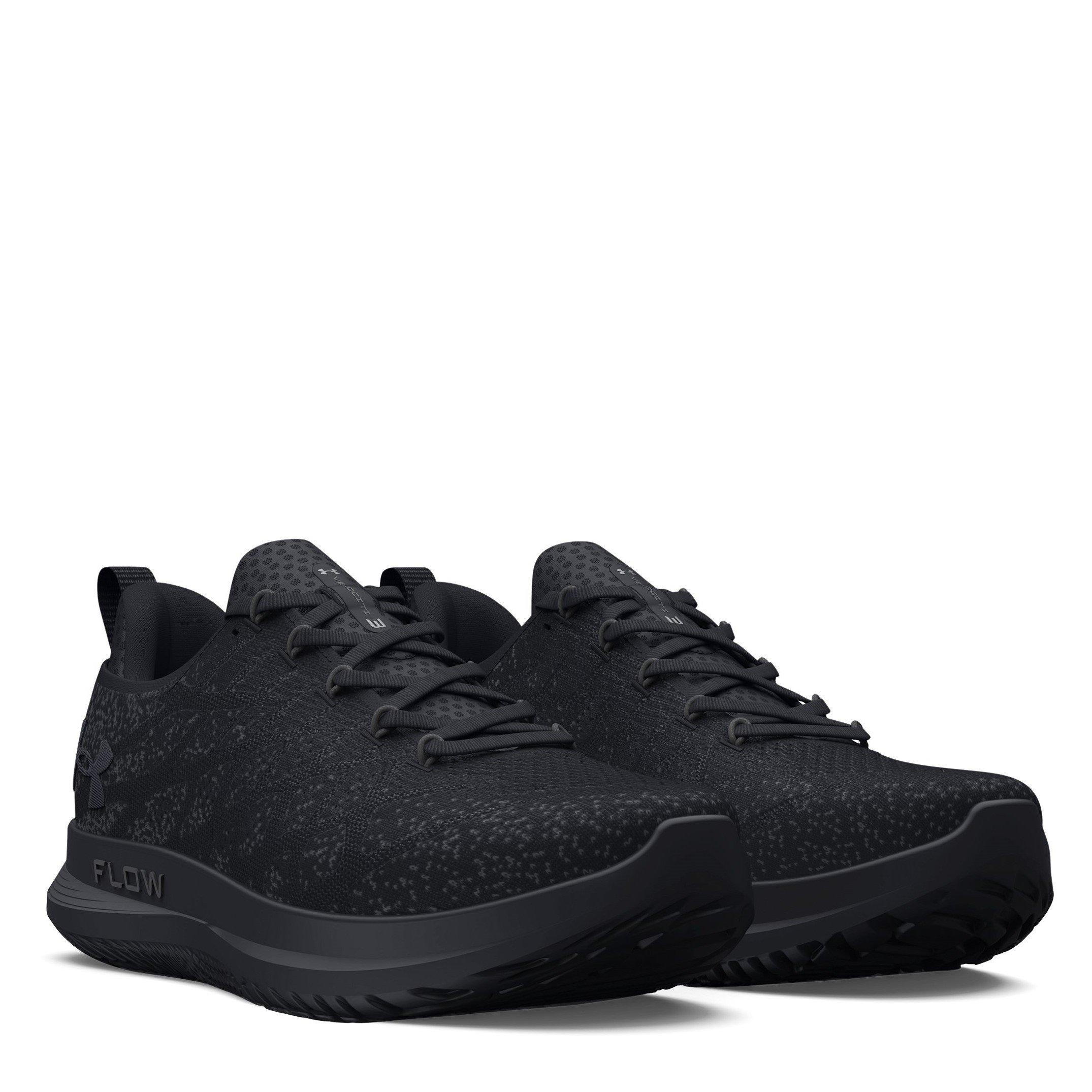 Black - Under Armour - Velociti 3 Running Shoes Womens - 5
