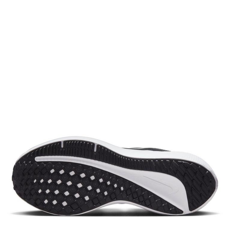 Noir/Blanc - Nike - Base London lace up Beyonc shoes in brown leather - 3