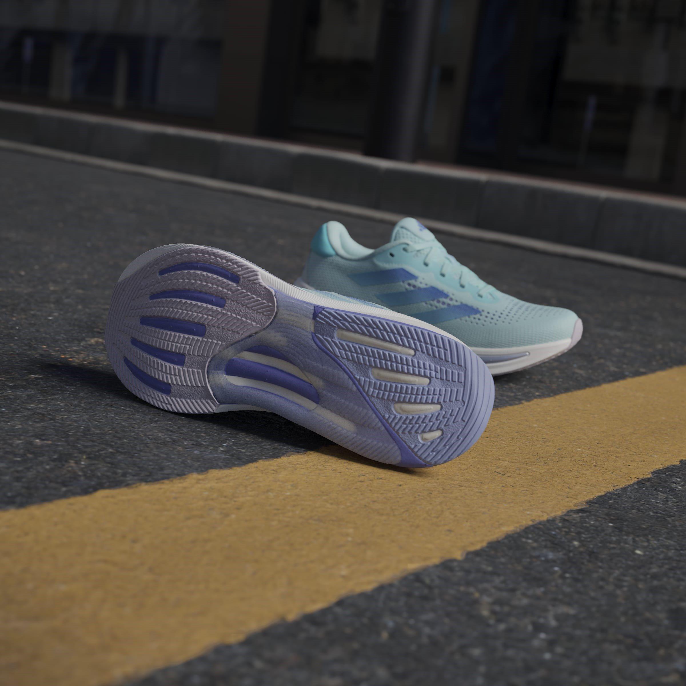 Semi Aqua/Blue - adidas - Supernova Rise Womens Running Shoes - 13