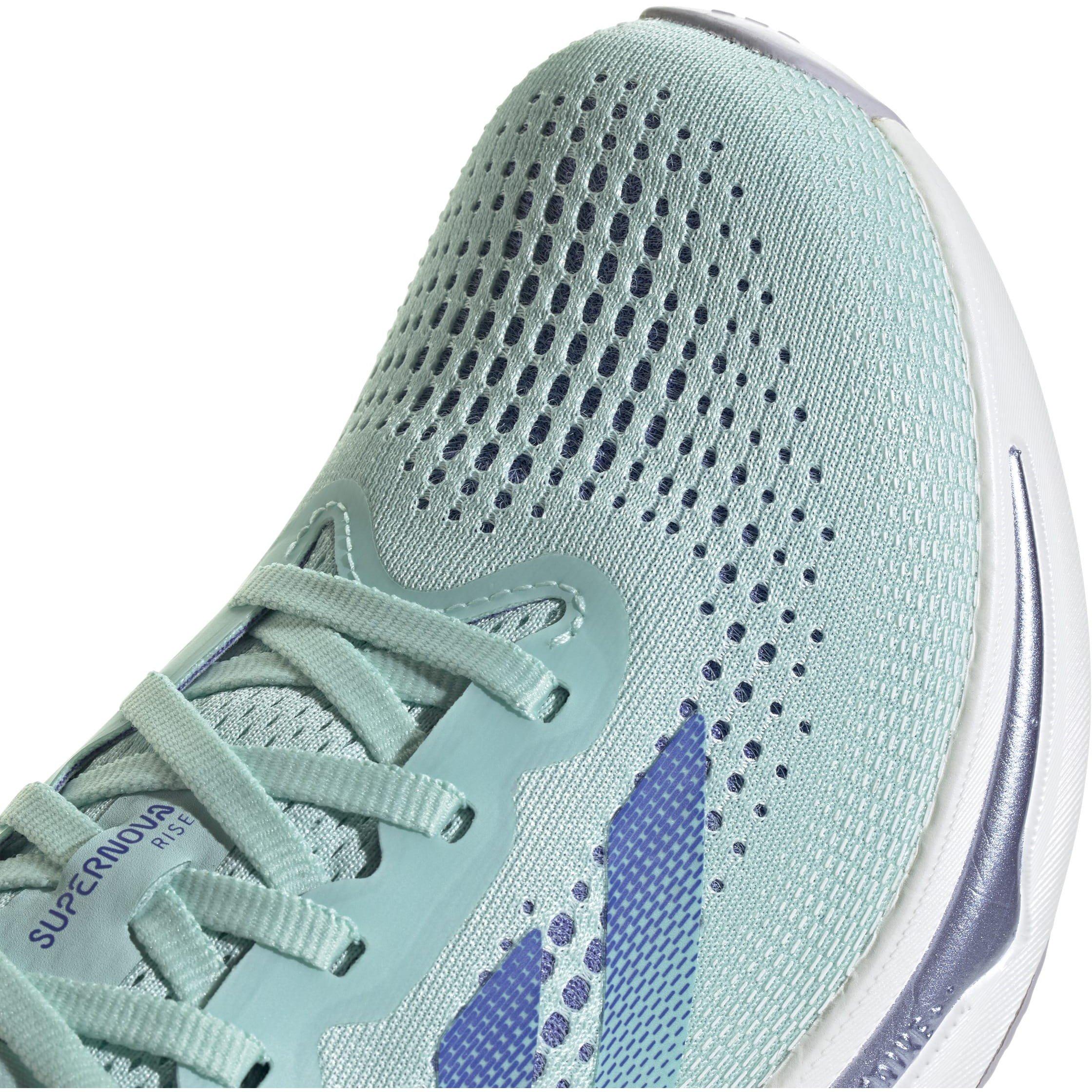 Semi Aqua/Blue - adidas - Supernova Rise Womens Running Shoes - 8