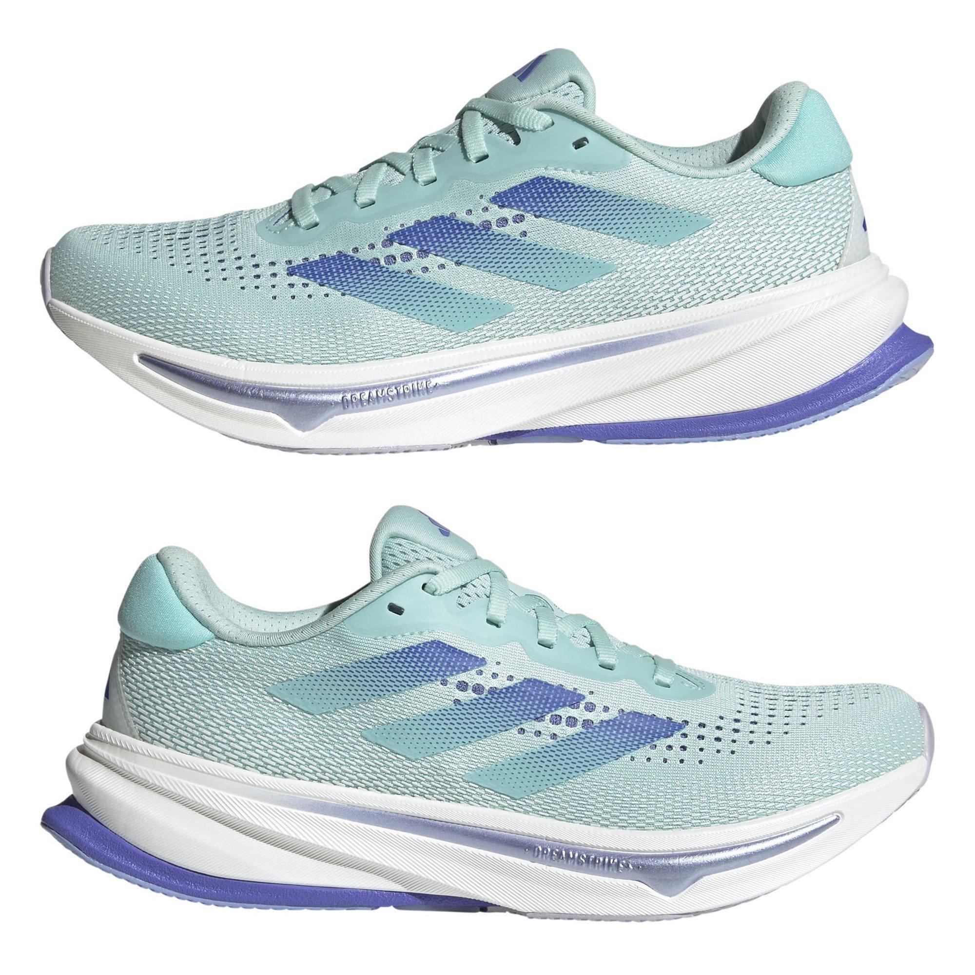 Semi Aqua/Blue - adidas - Supernova Rise Womens Running Shoes - 9