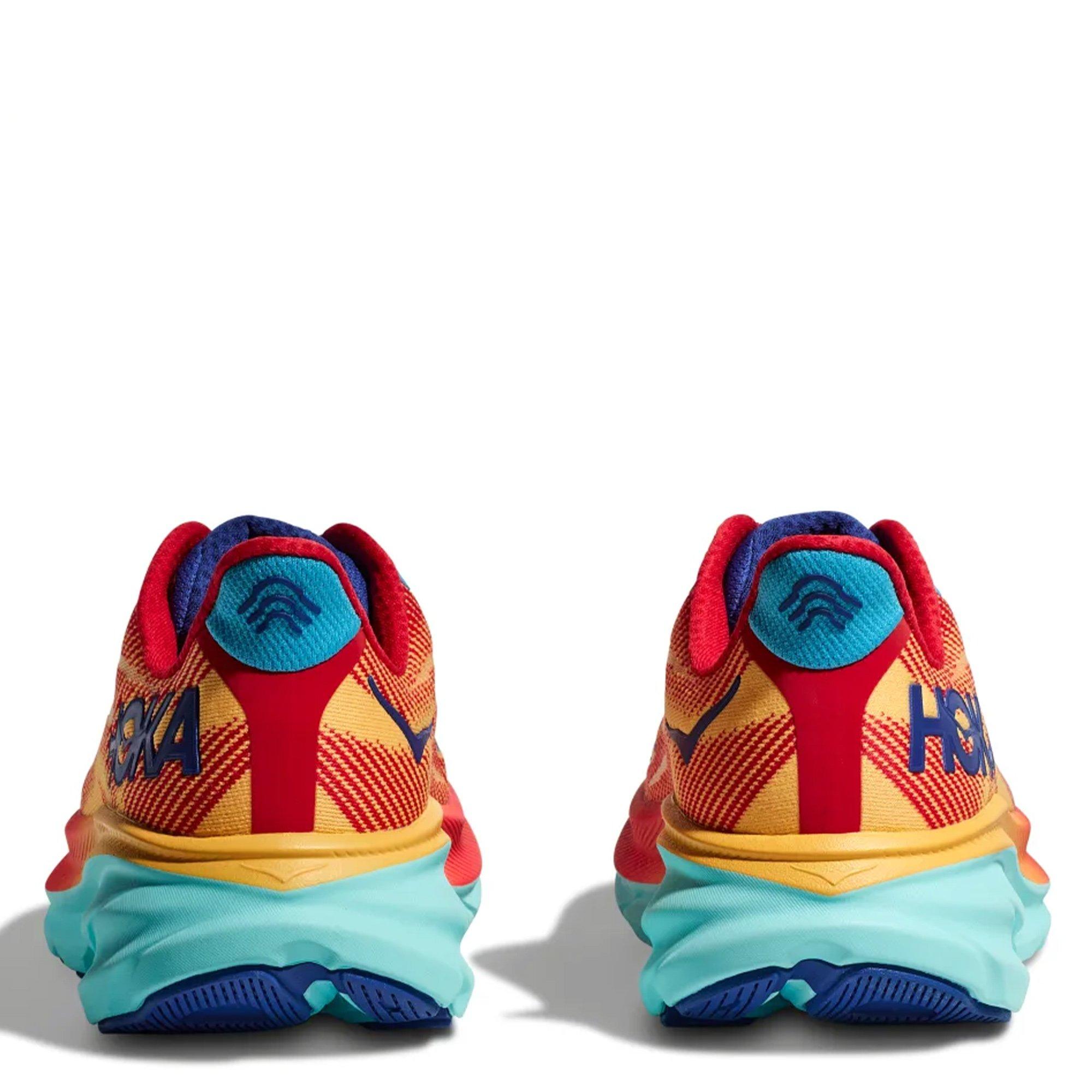 Cerise/Cludless - Hoka - Clifton 9 Womens Running Shoes - 5