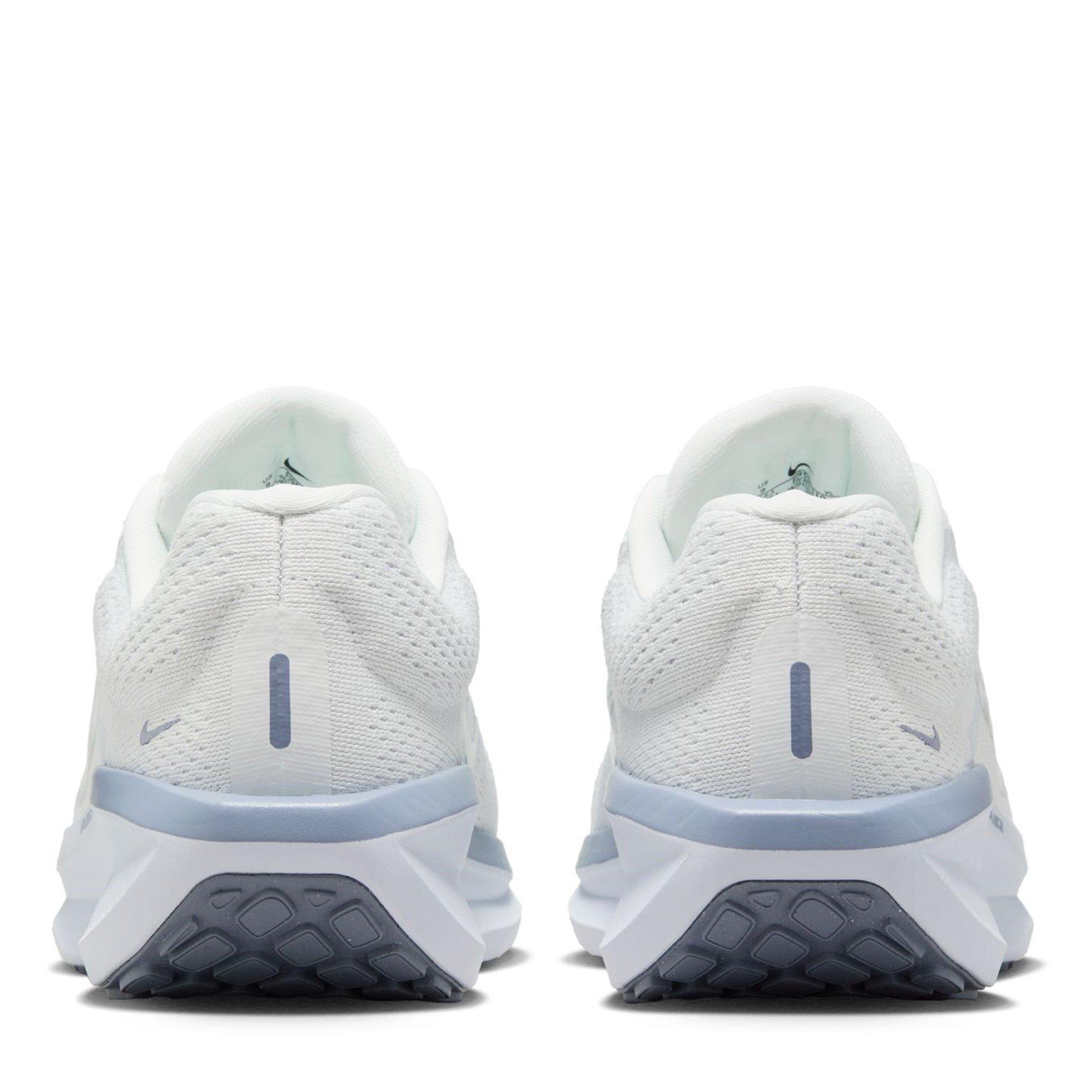 White/M.Silver - Nike - Winflo 11 Womens Running Shoes - 5