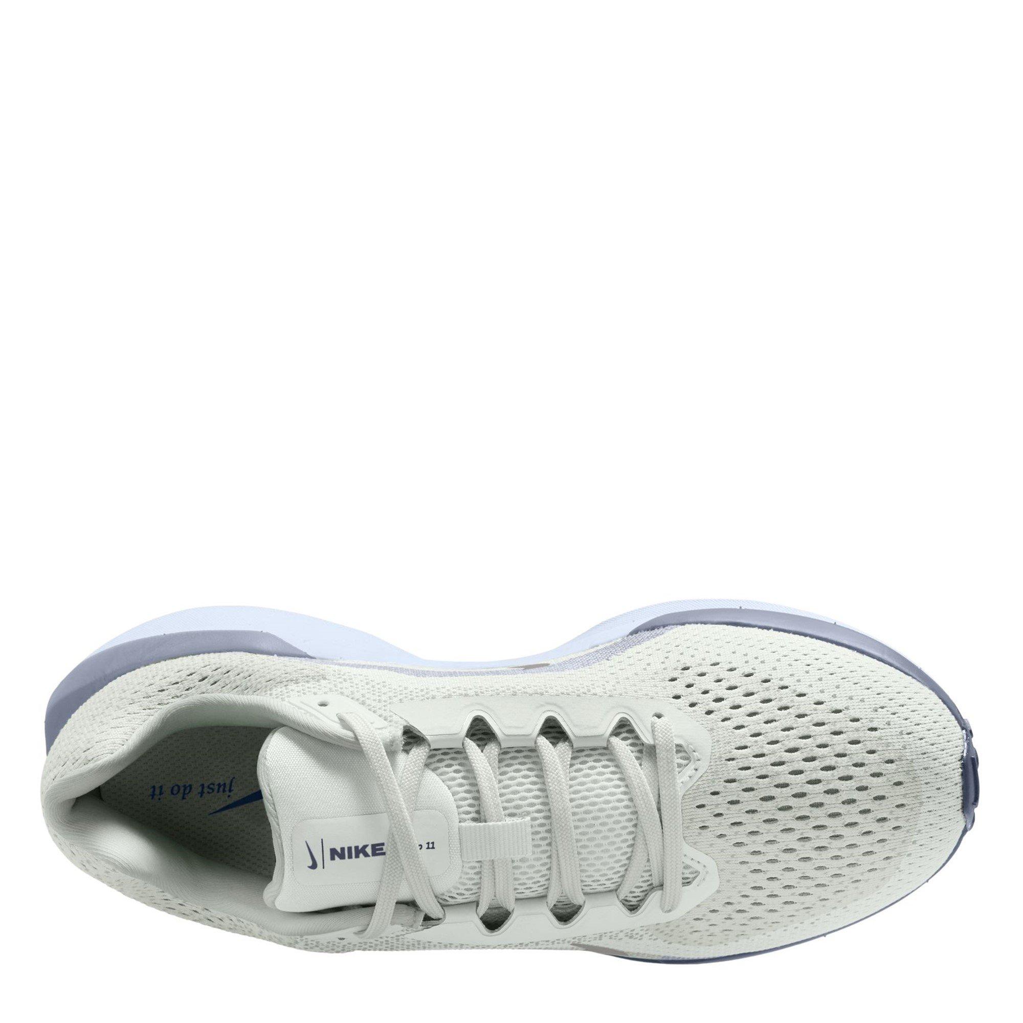 White/M.Silver - Nike - Winflo 11 Womens Running Shoes - 9