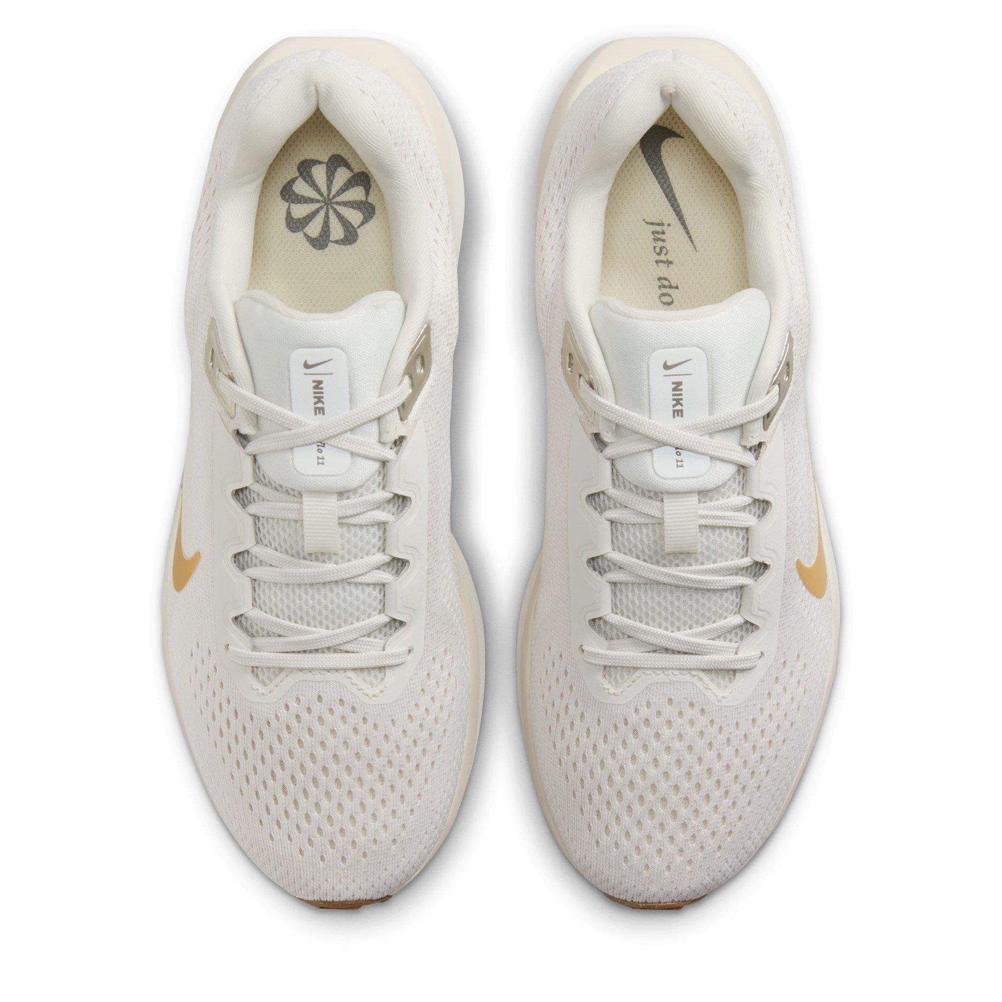 Phantom/Gold - Nike - Winflo 11 Womens Running Shoes - 6