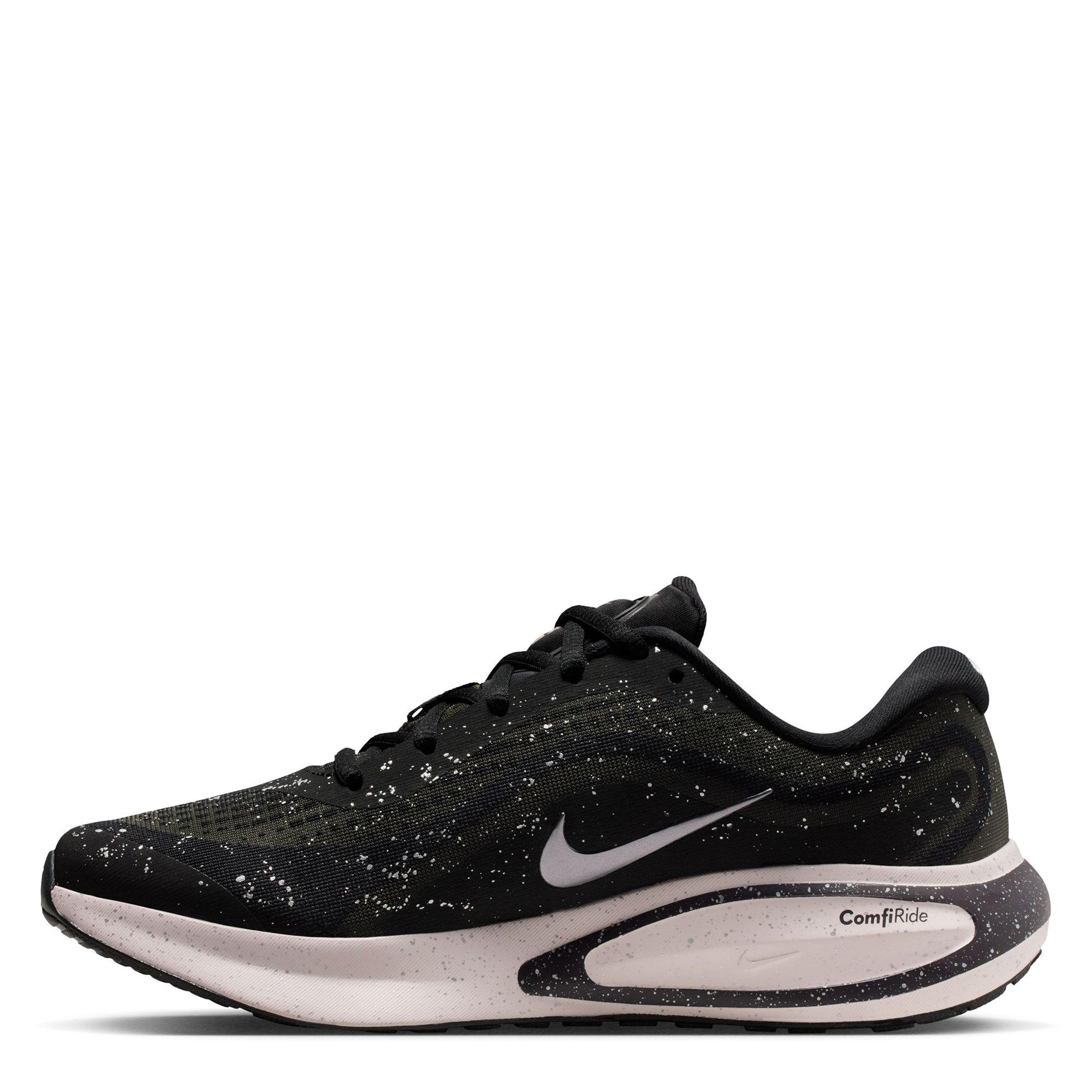 Blk/Grey-Silver - Nike - Journey Run Womens Running Shoes - 2