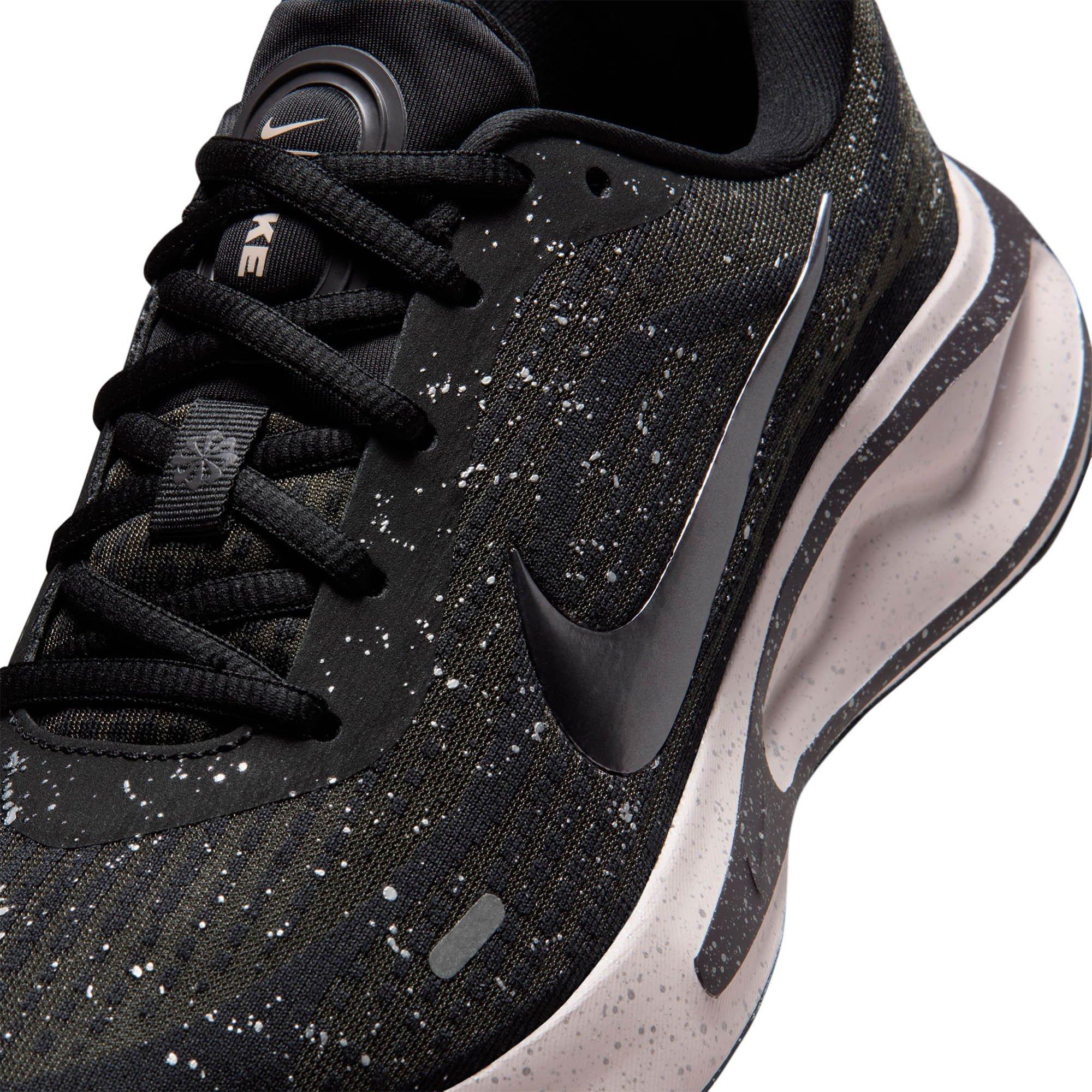 Blk/Grey-Silver - Nike - Journey Run Womens Running Shoes - 7