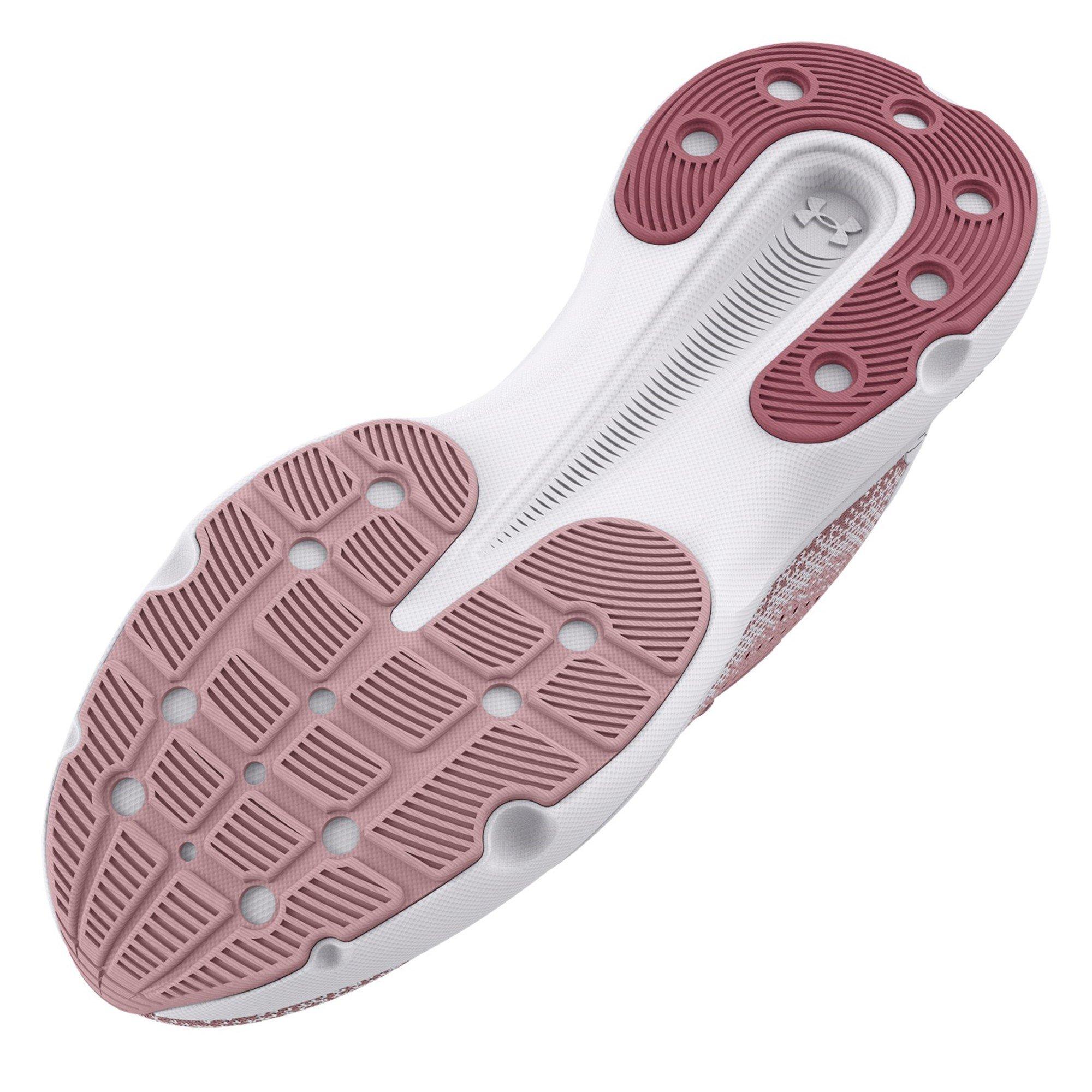 Pink Elixir/Wht - Under Armour - Infinite Womens Running Shoes - 3