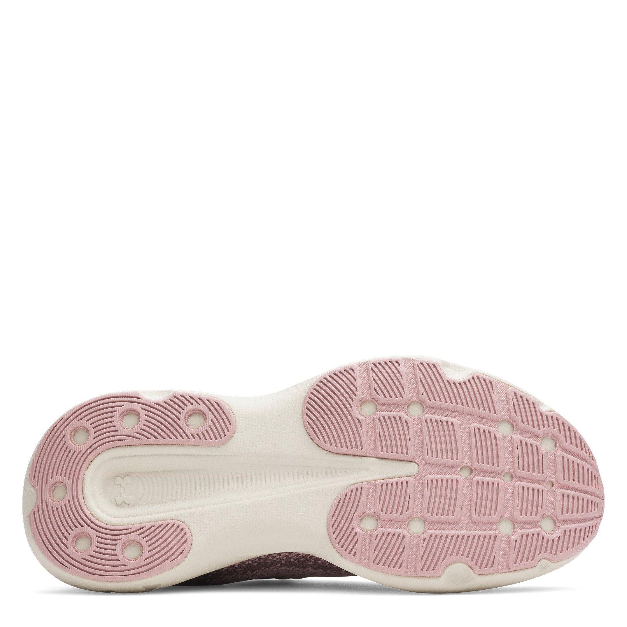 Pink/Maroon/Wht - Under Armour - Infinite Womens Running Shoes - 3