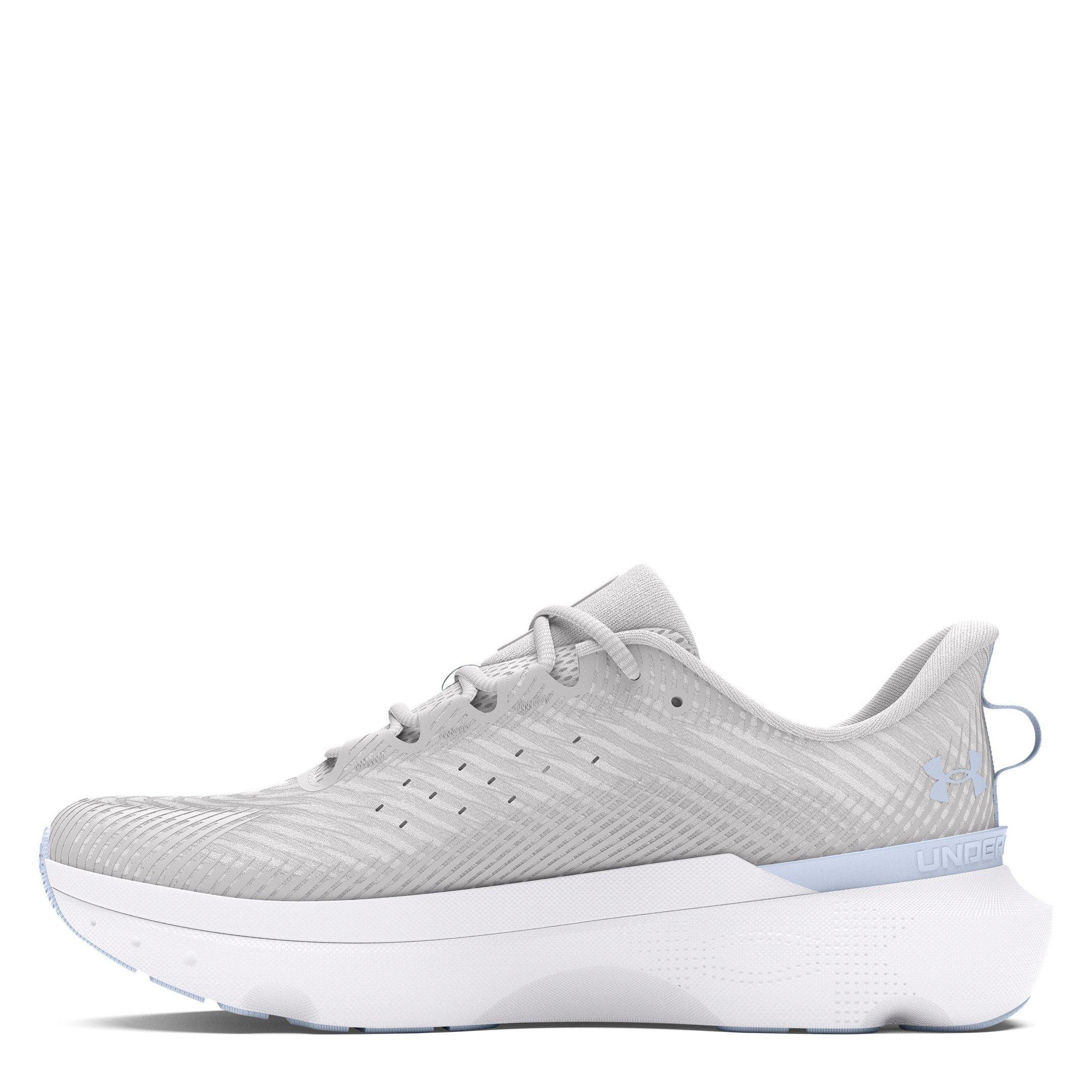 Gray/Nimbus Blu - Under Armour - Under Infinite Pro Womens Running Shoes - 2
