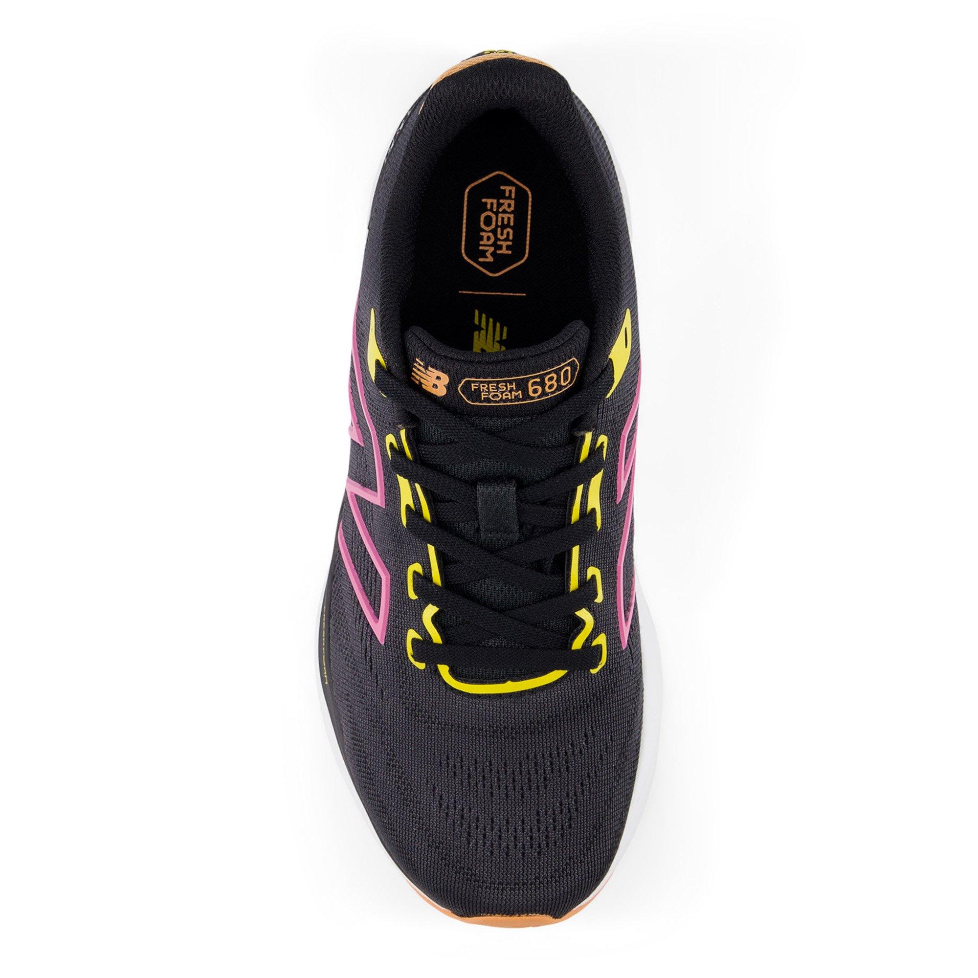 Black - New Balance - Fresh Foam 680 v8 Womens Running Shoes - 4