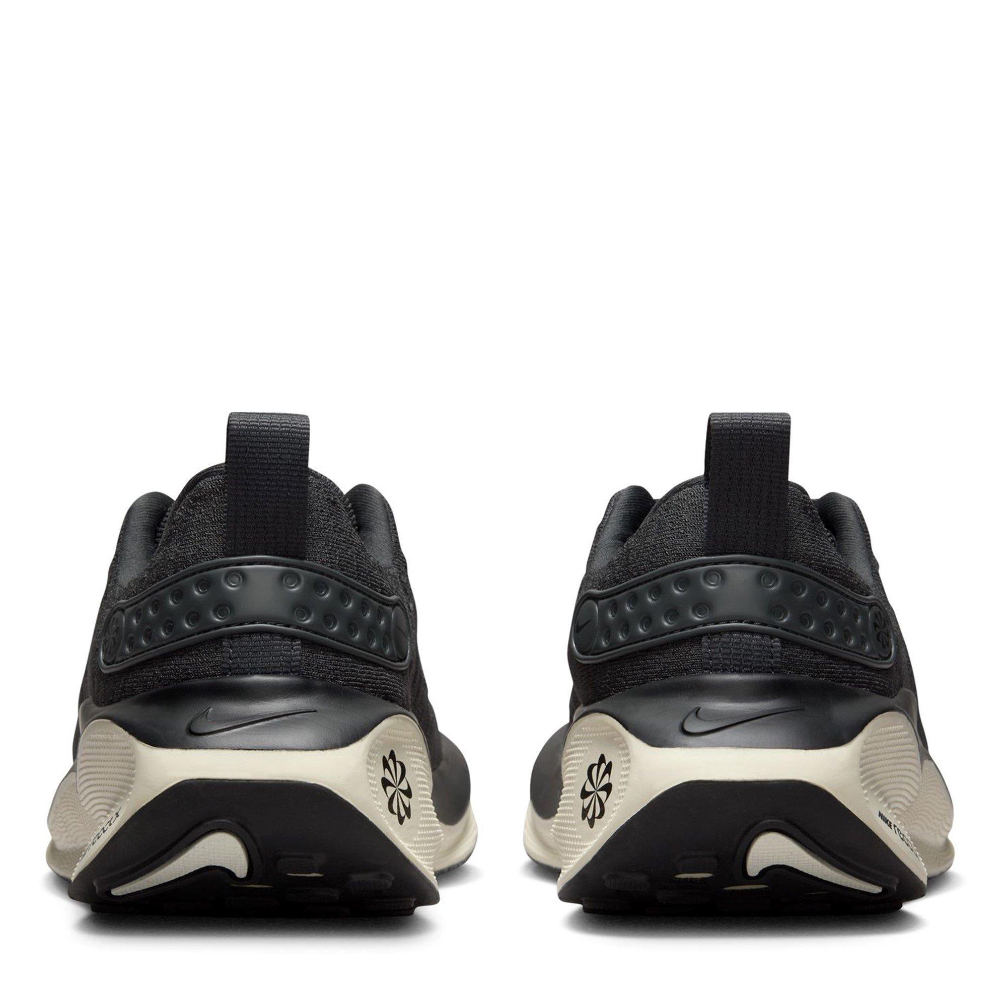 Grey/Gold-Black - Nike - InfinityRN 4 Womens Running Shoes - 5