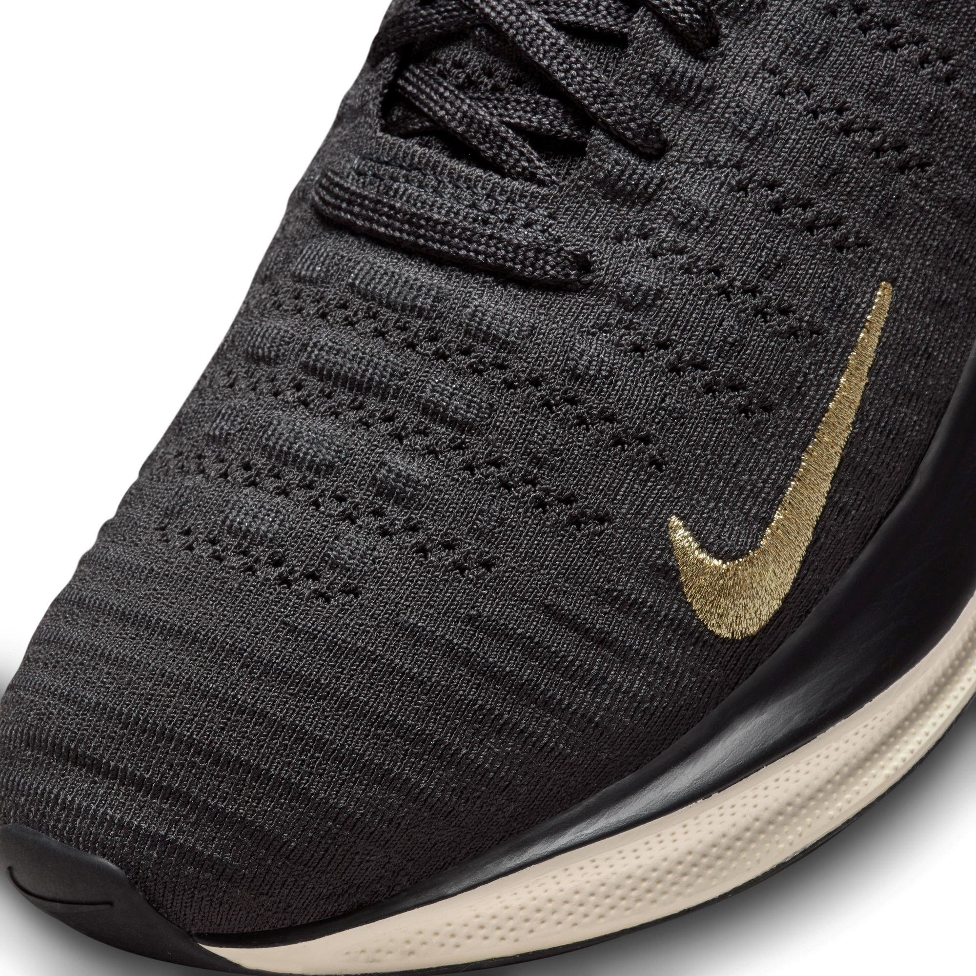 Grey/Gold-Black - Nike - InfinityRN 4 Womens Running Shoes - 7