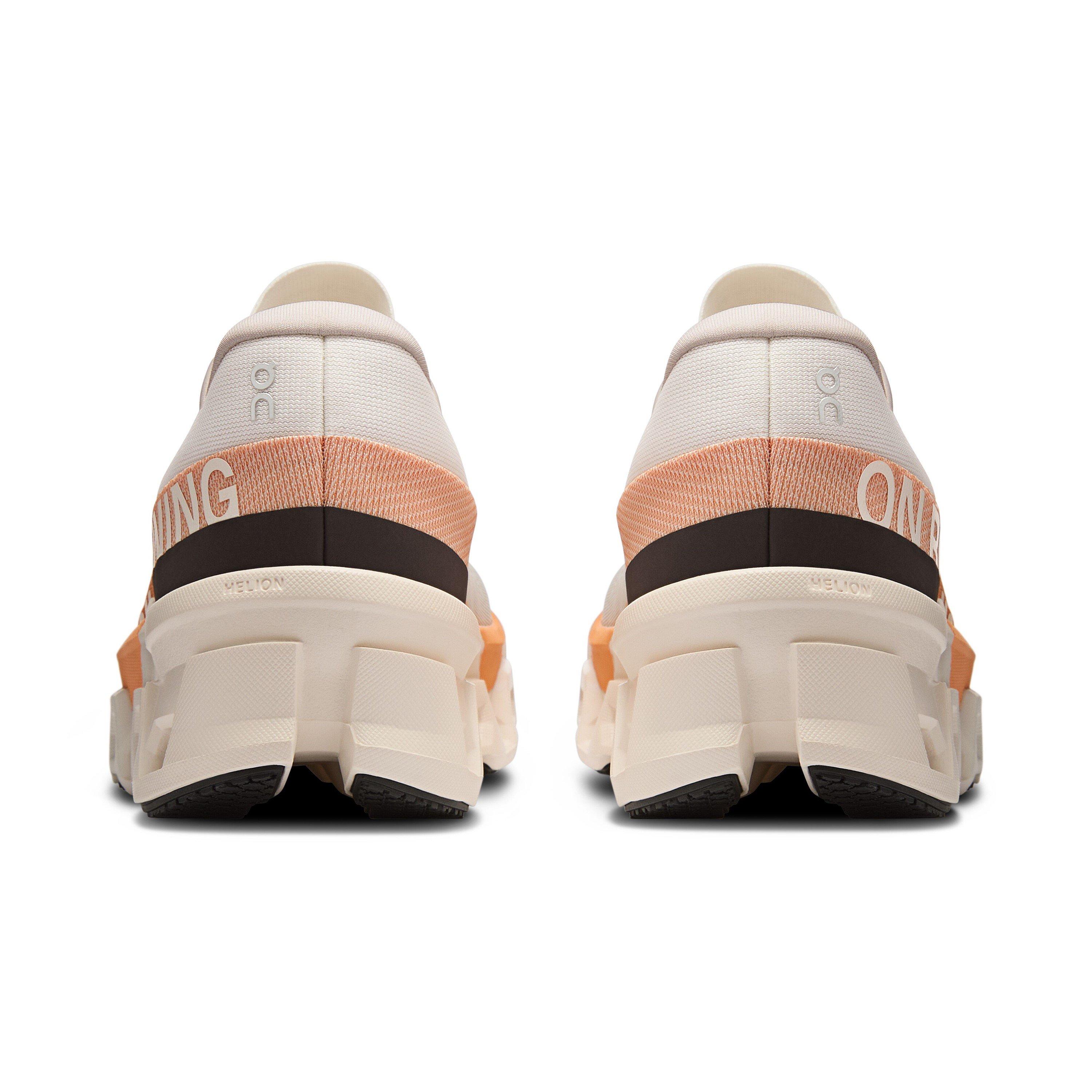 Ivory/Orange - On - Womens Cloudmonster 2 Running Shoes - 5
