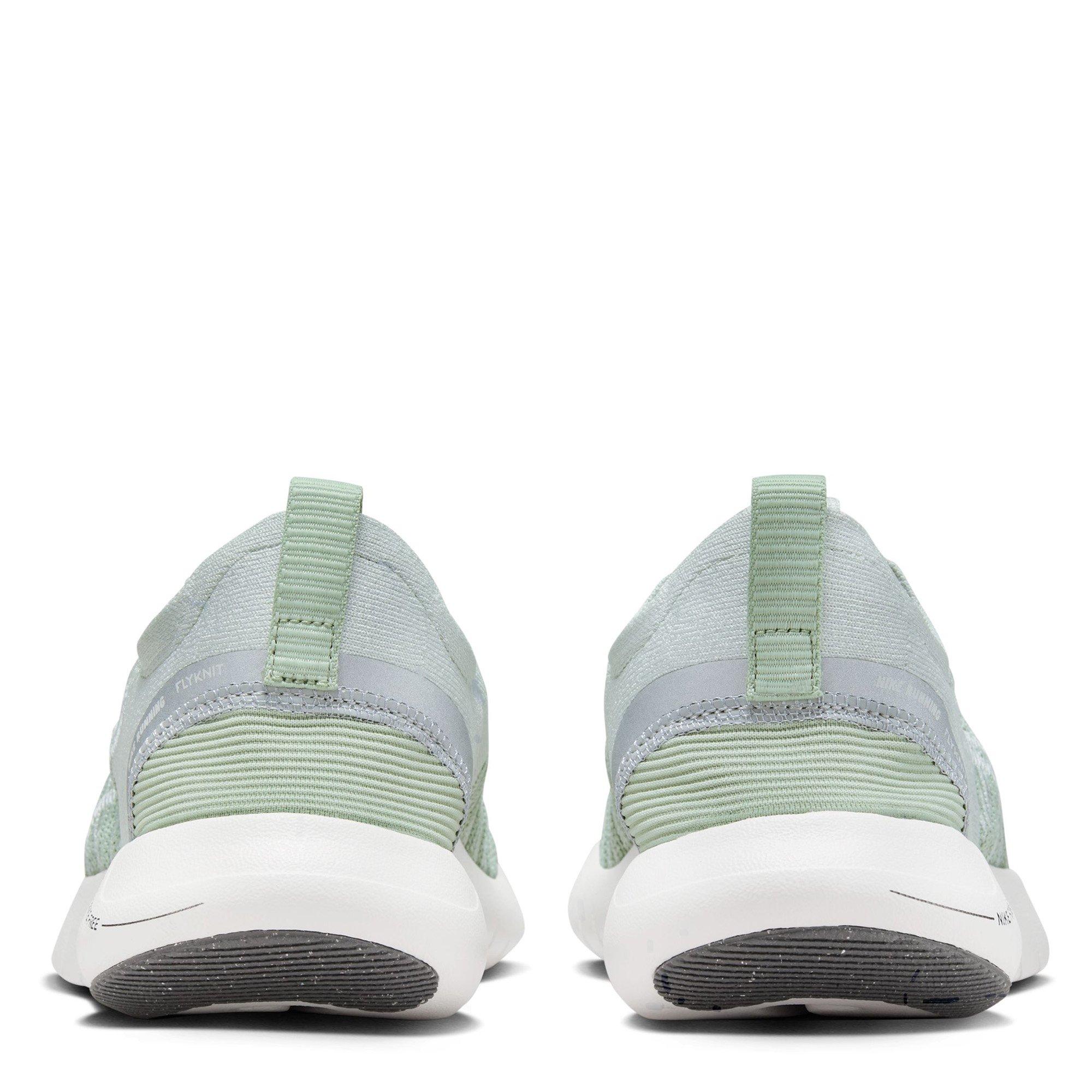 L.Silv/Wht-Jade - Nike - Free Run Nature Womens Running Shoes - 6