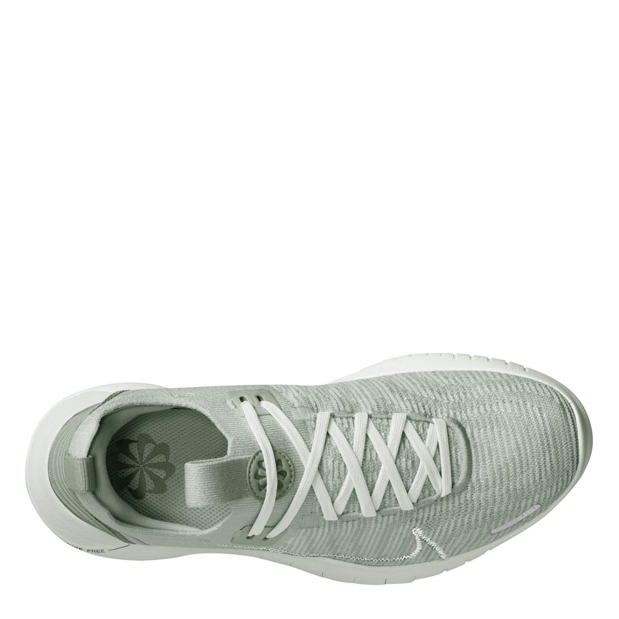 L.Silv/Wht-Jade - Nike - Free Run Nature Womens Running Shoes - 10