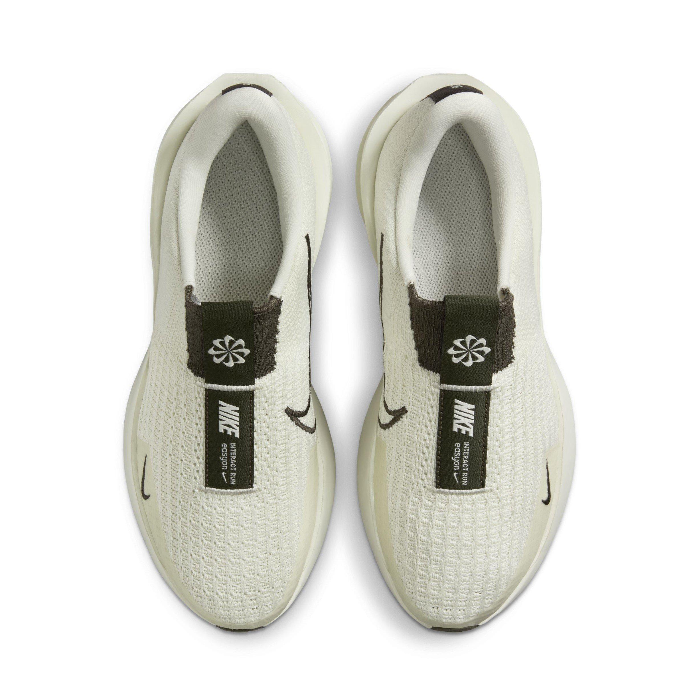 Sea Glass/Khaki - Nike - Interact Run EasyOn SE Womens Running Shoes - 5