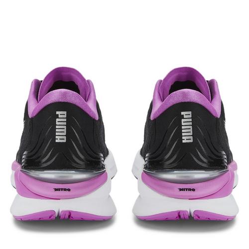 Blk/Orchid/Silv - Puma - Electrify NITRO 2 Womens Running Shoes - 5