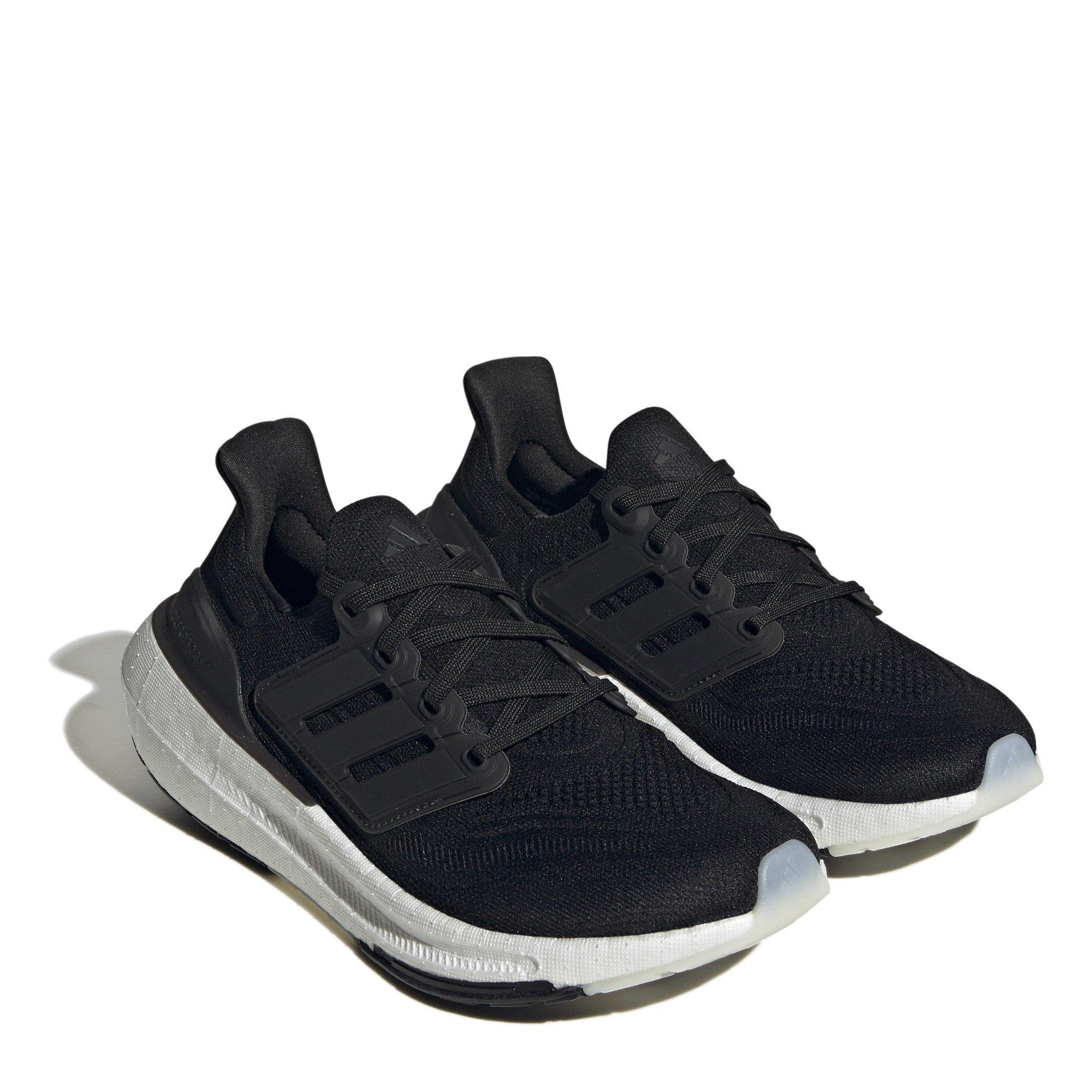 Black/White - adidas - Ultraboost Light Running Trainers Womens - 3