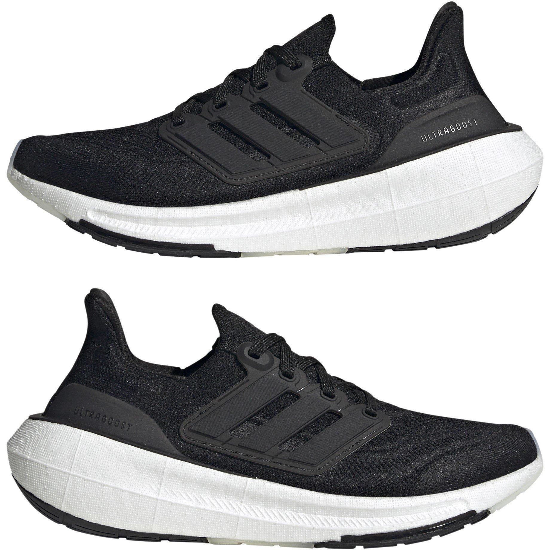 Black/White - adidas - Ultraboost Light Running Trainers Womens - 9