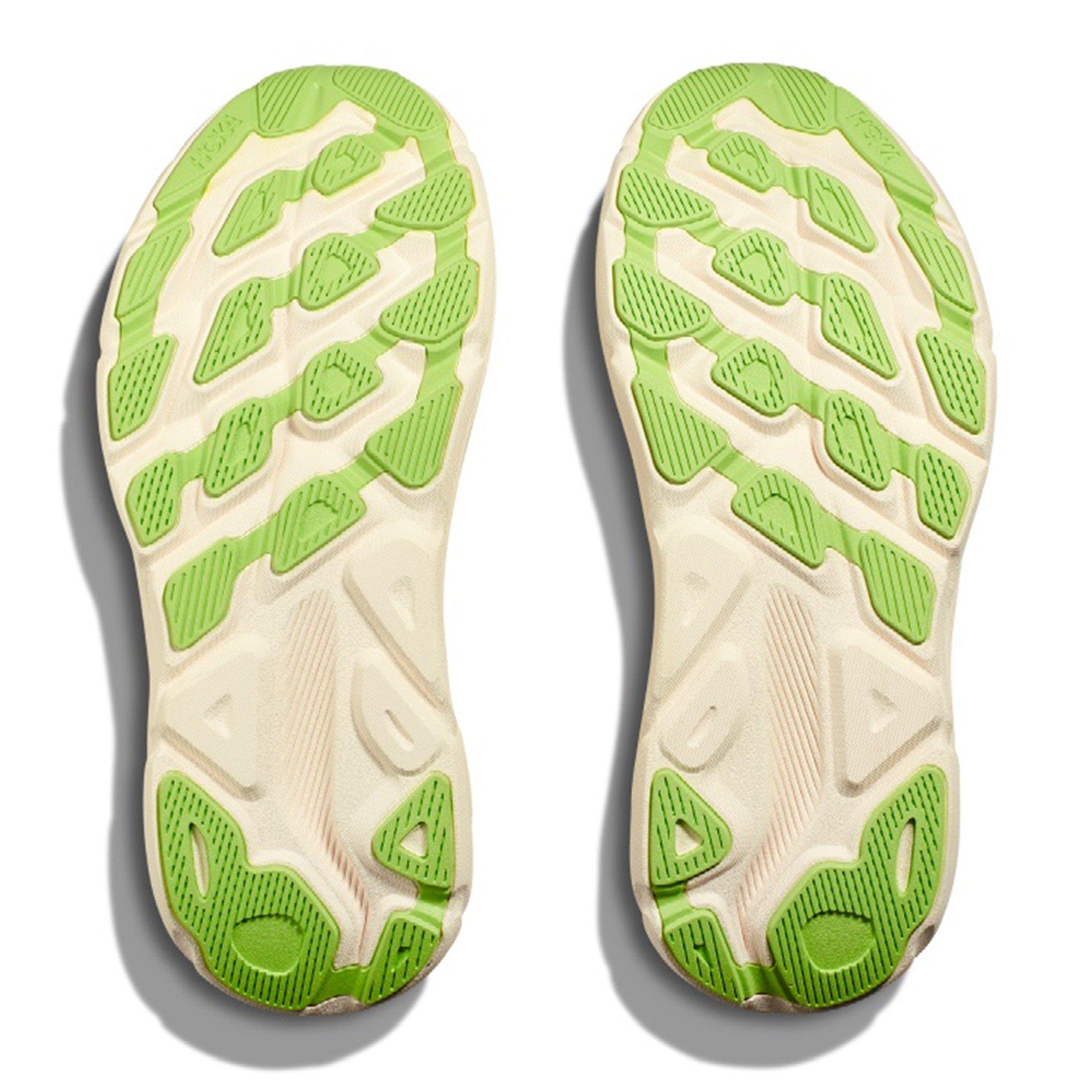 Vanilla/Astral - Hoka - Clifton 9 Wide Womens Running Shoes - 4