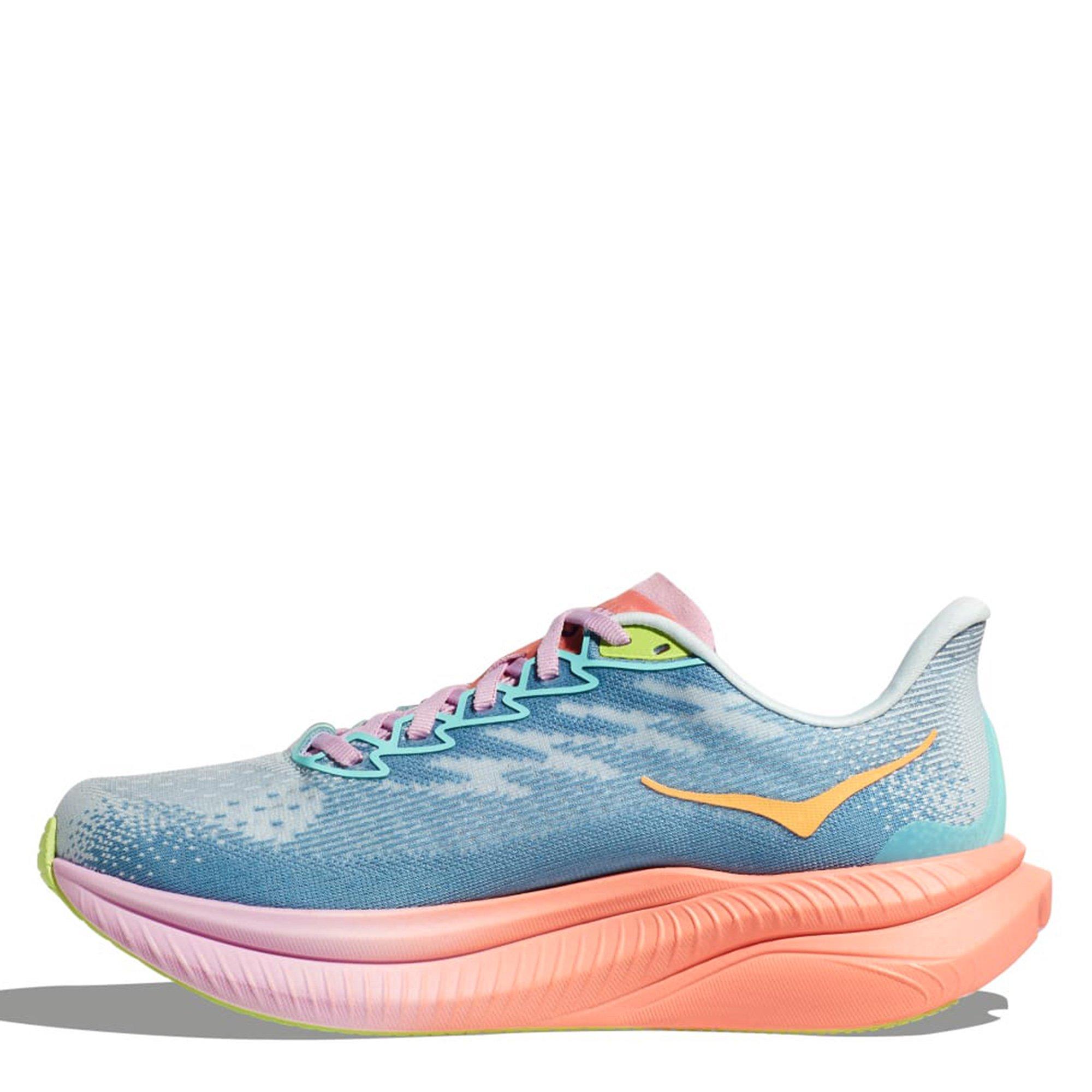 Illusion/Dusk - Hoka - Mach 6 Wide Womens Running Shoes - 2