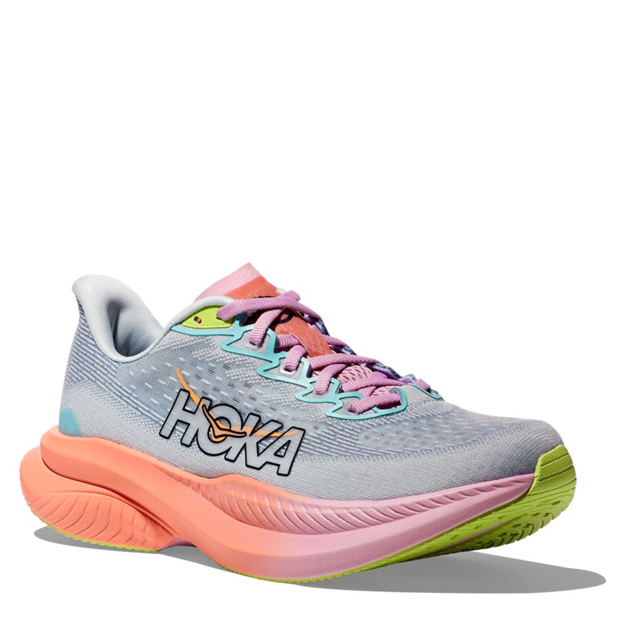 Illusion/Dusk - Hoka - Mach 6 Wide Womens Running Shoes - 5
