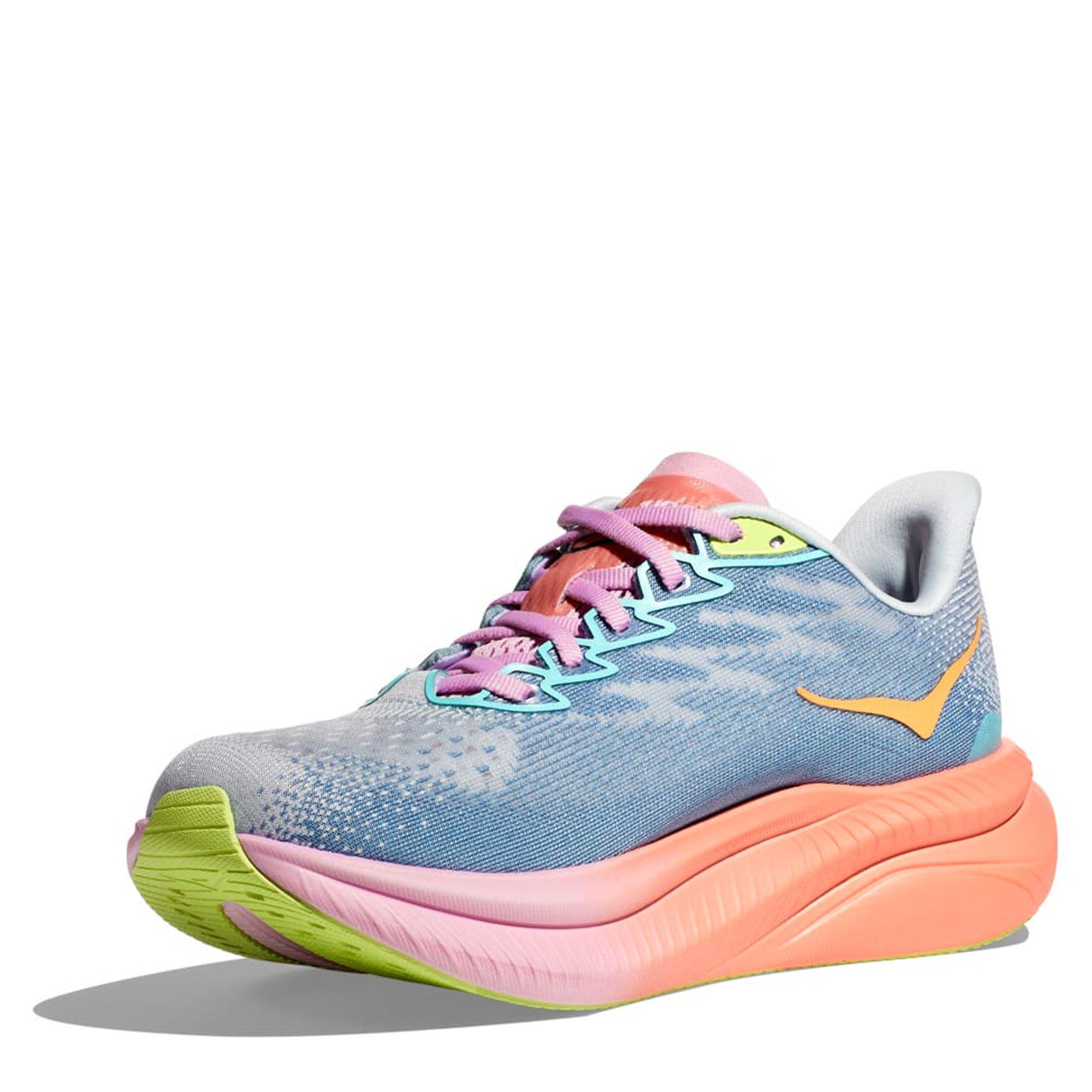 Illusion/Dusk - Hoka - Mach 6 Wide Womens Running Shoes - 6