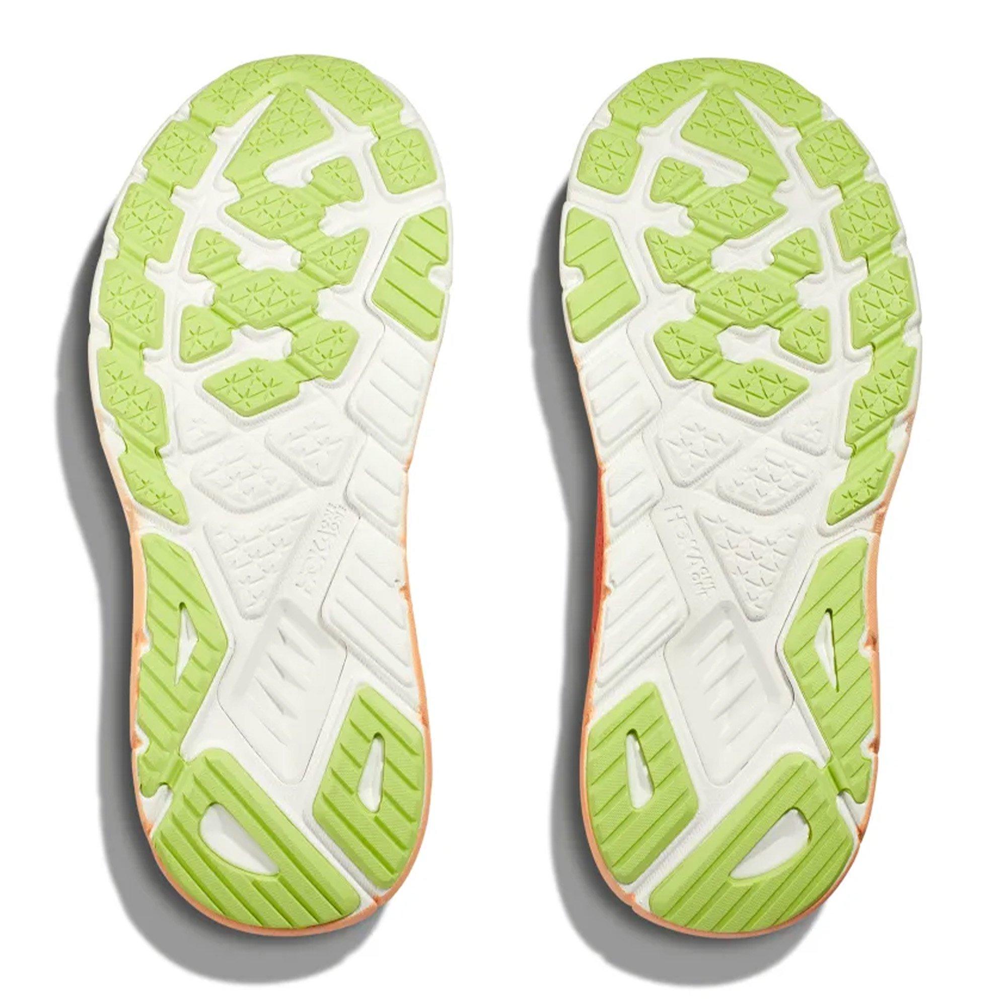 Papaya/Coral - Hoka - Hoka Arahi 7 Wide Womens Running Shoes - 4