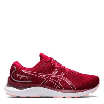 Asics the stripe is white the pink is the entire shoE