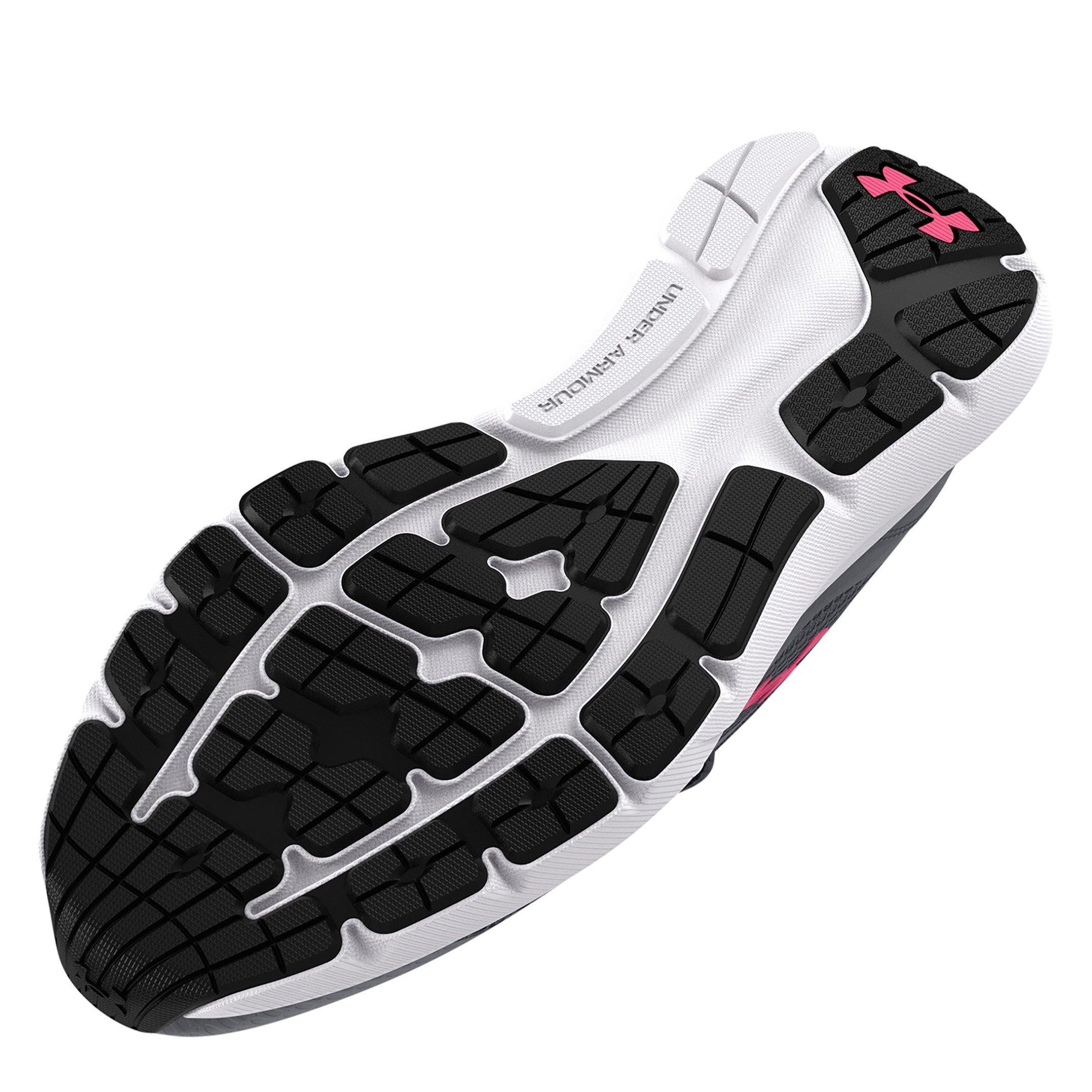 Sivo/Roze - Under Armour - Armour Surge 3 Trainers Womens - 3
