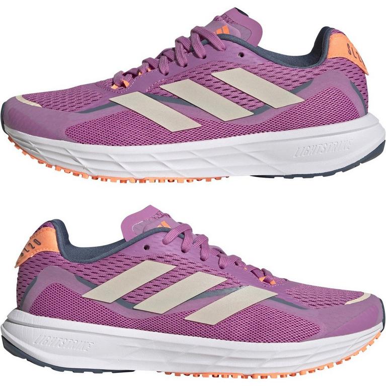Violet/Orange - adidas - The ® GEL-Pulse 13 is built for high performance running with excellent cushioning and comfort - 9