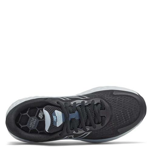 Black/Blue - New Balance - Fresh Foam Evoz V1 Womens Running Shoes - 3