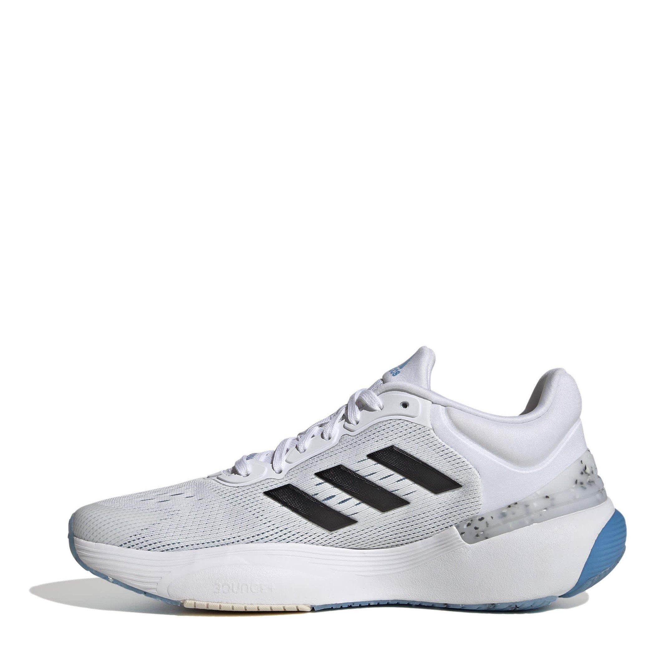FWht/Blk/Blue - adidas - Response Super 3.0 Womens Running Shoes - 2