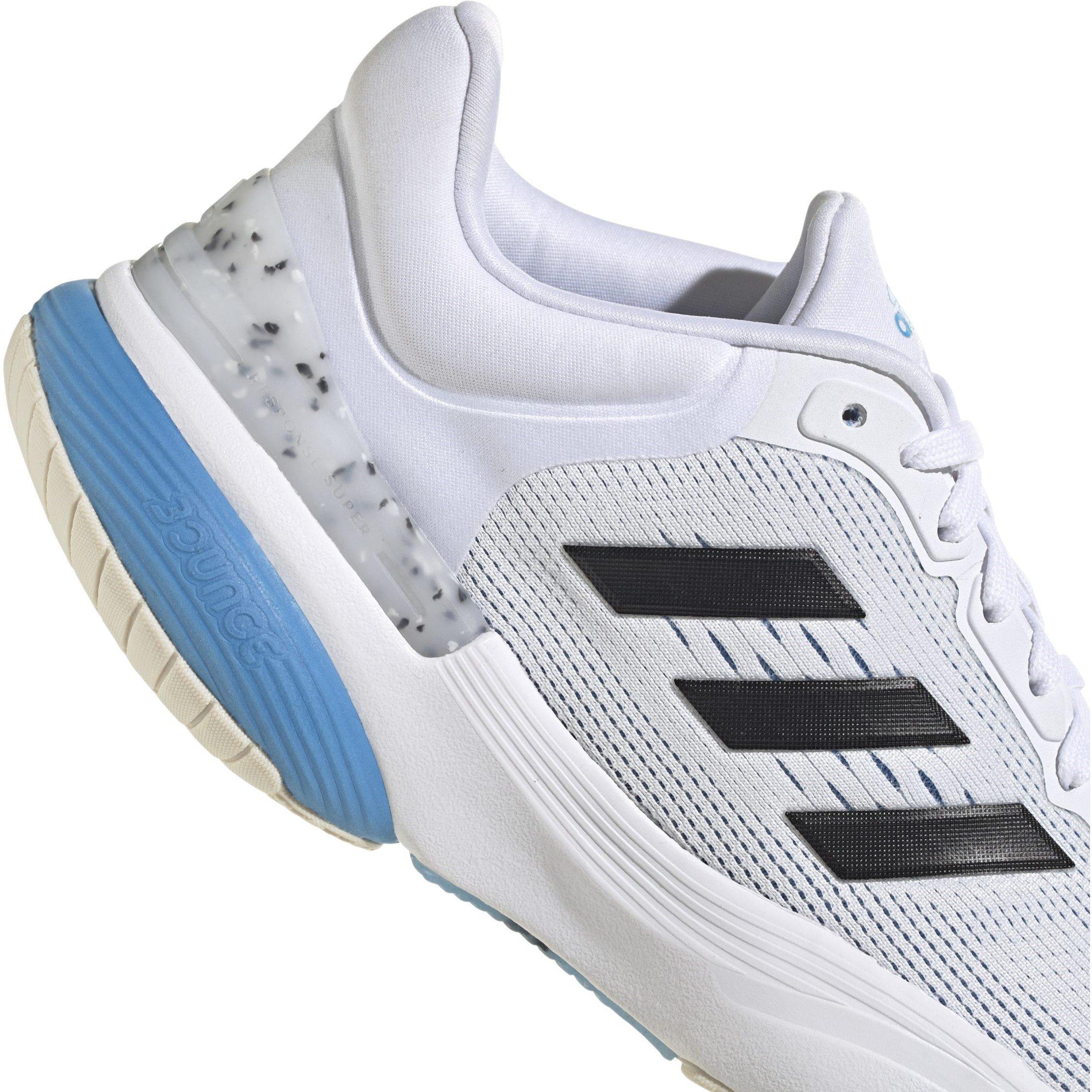 FWht/Blk/Blue - adidas - Response Super 3.0 Womens Running Shoes - 8