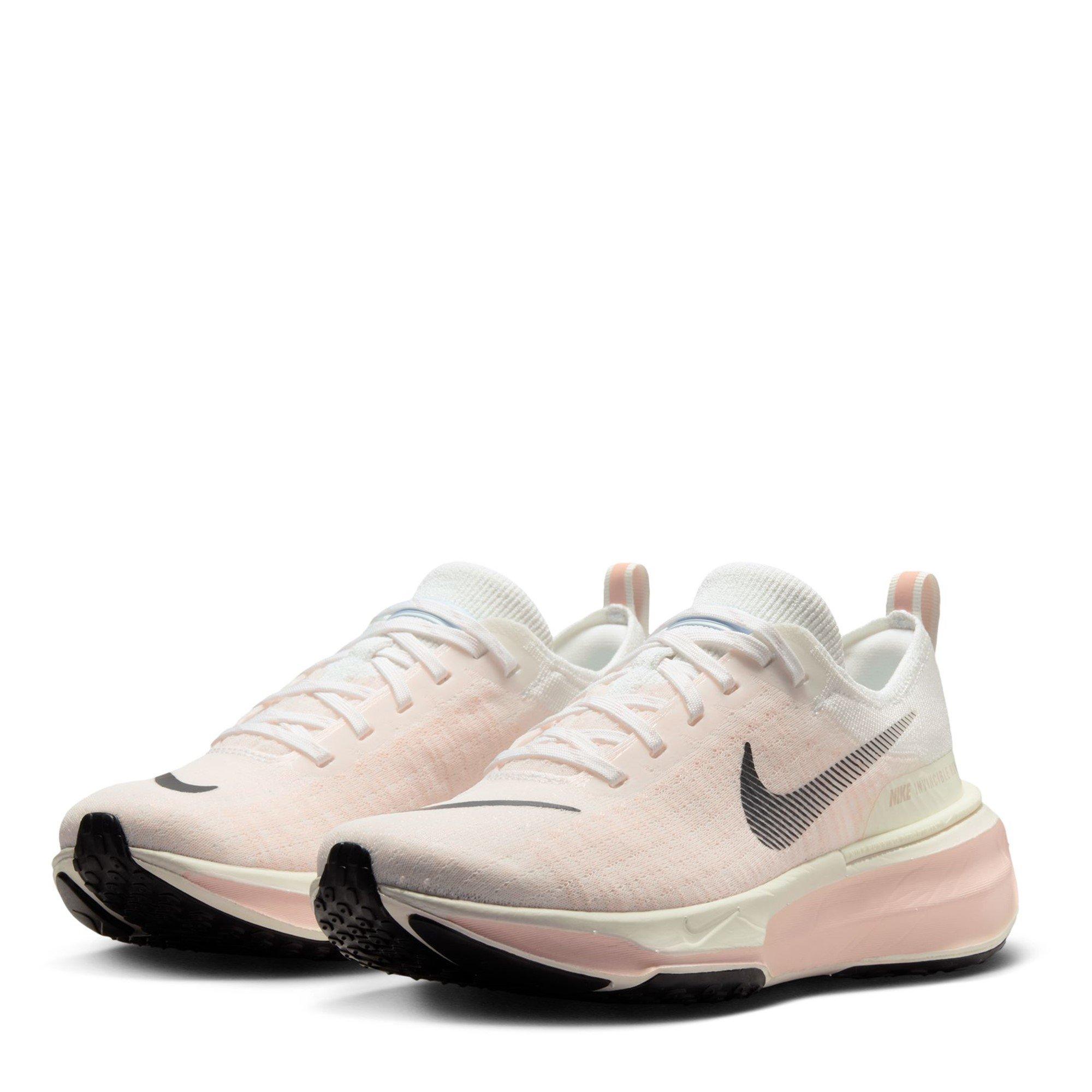 White - Nike - ZoomX Invincible 3 Flyknit Womens Running Shoes - 4