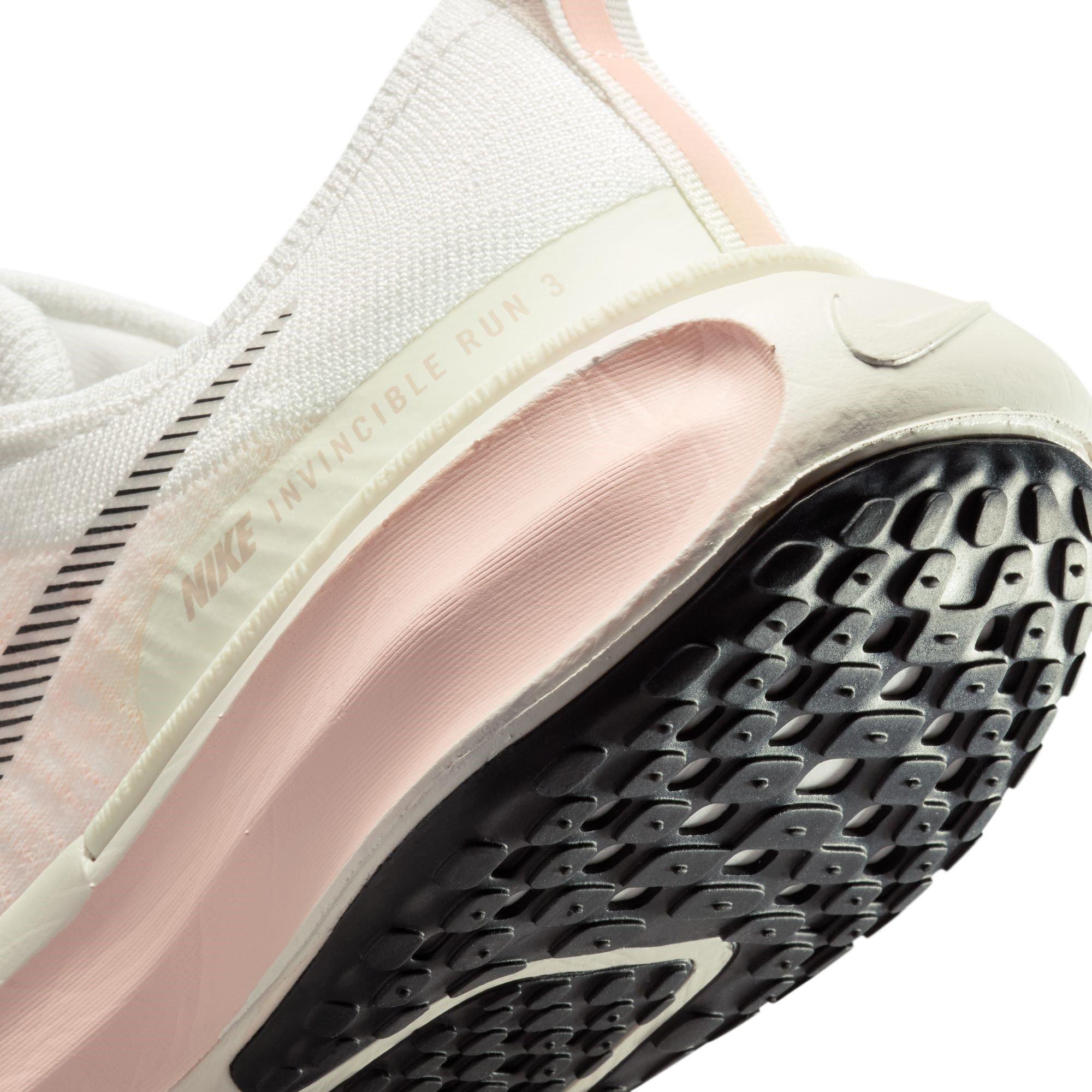 White - Nike - ZoomX Invincible 3 Flyknit Womens Running Shoes - 8