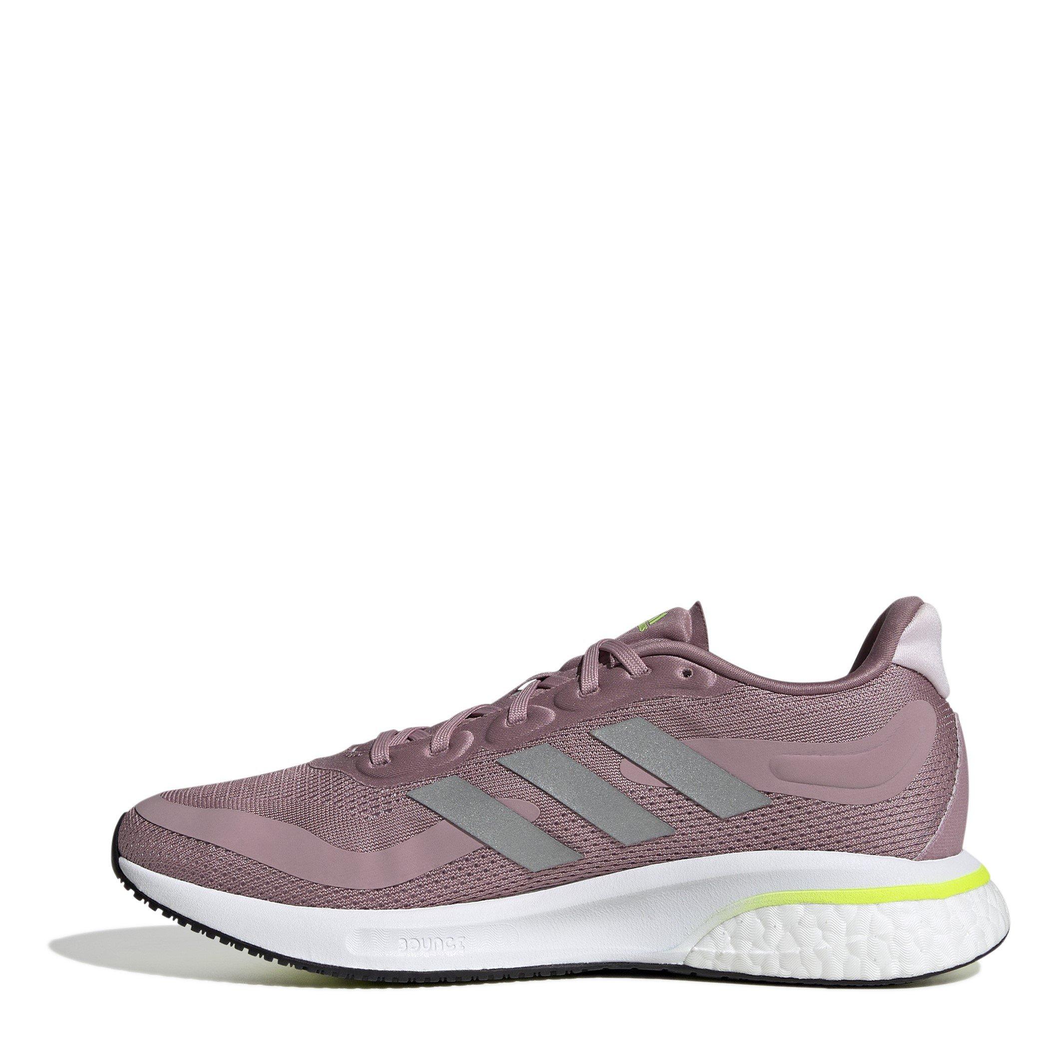 MAUVE/ARGENT/JAUNE - adidas - Supernova Shoes Womens Road Running - 2