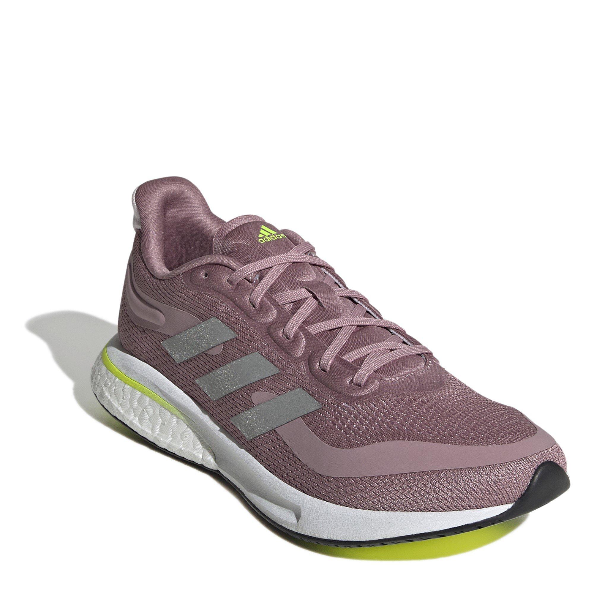 MAUVE/ARGENT/JAUNE - adidas - Supernova Shoes Womens Road Running - 3
