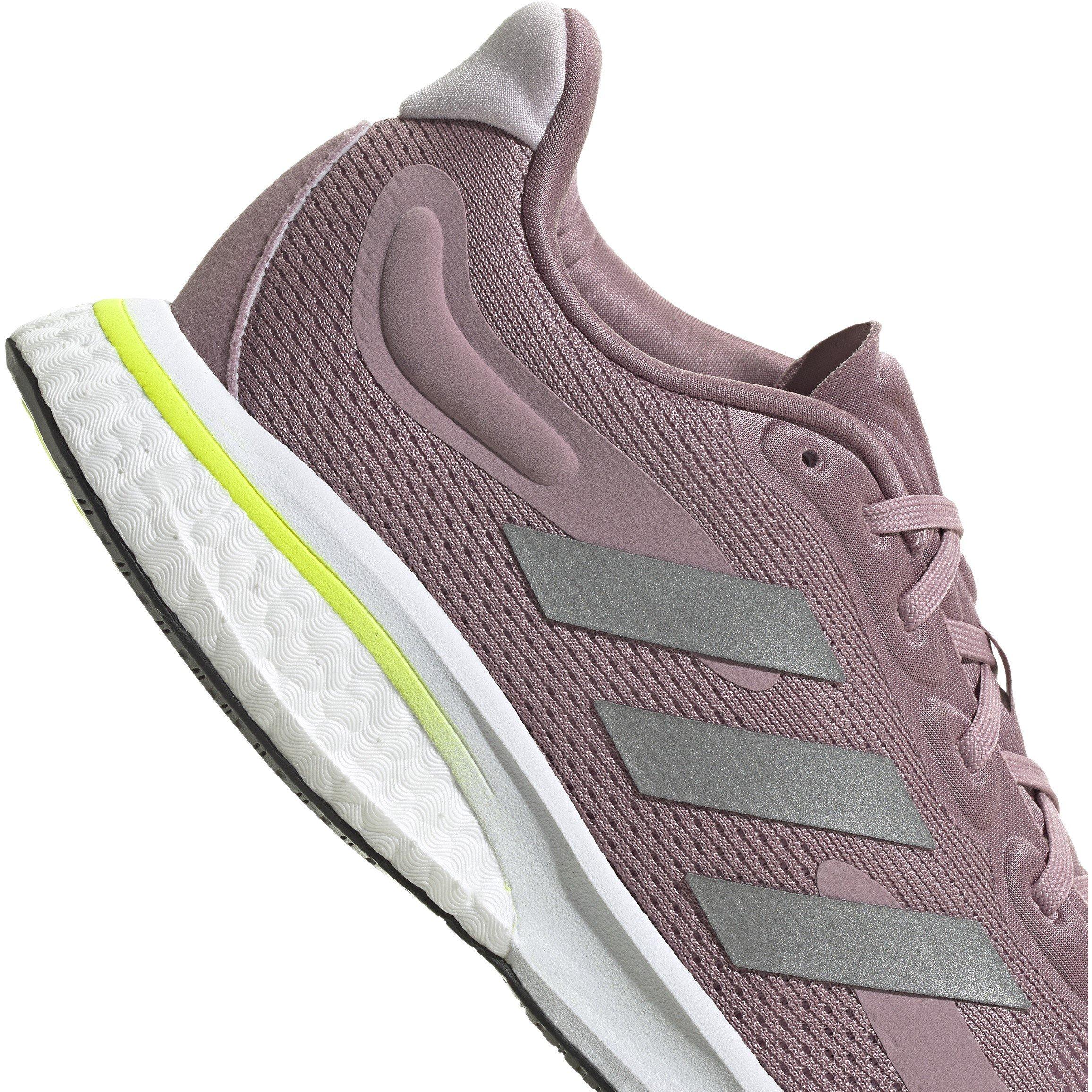 MAUVE/ARGENT/JAUNE - adidas - Supernova Shoes Womens Road Running - 7