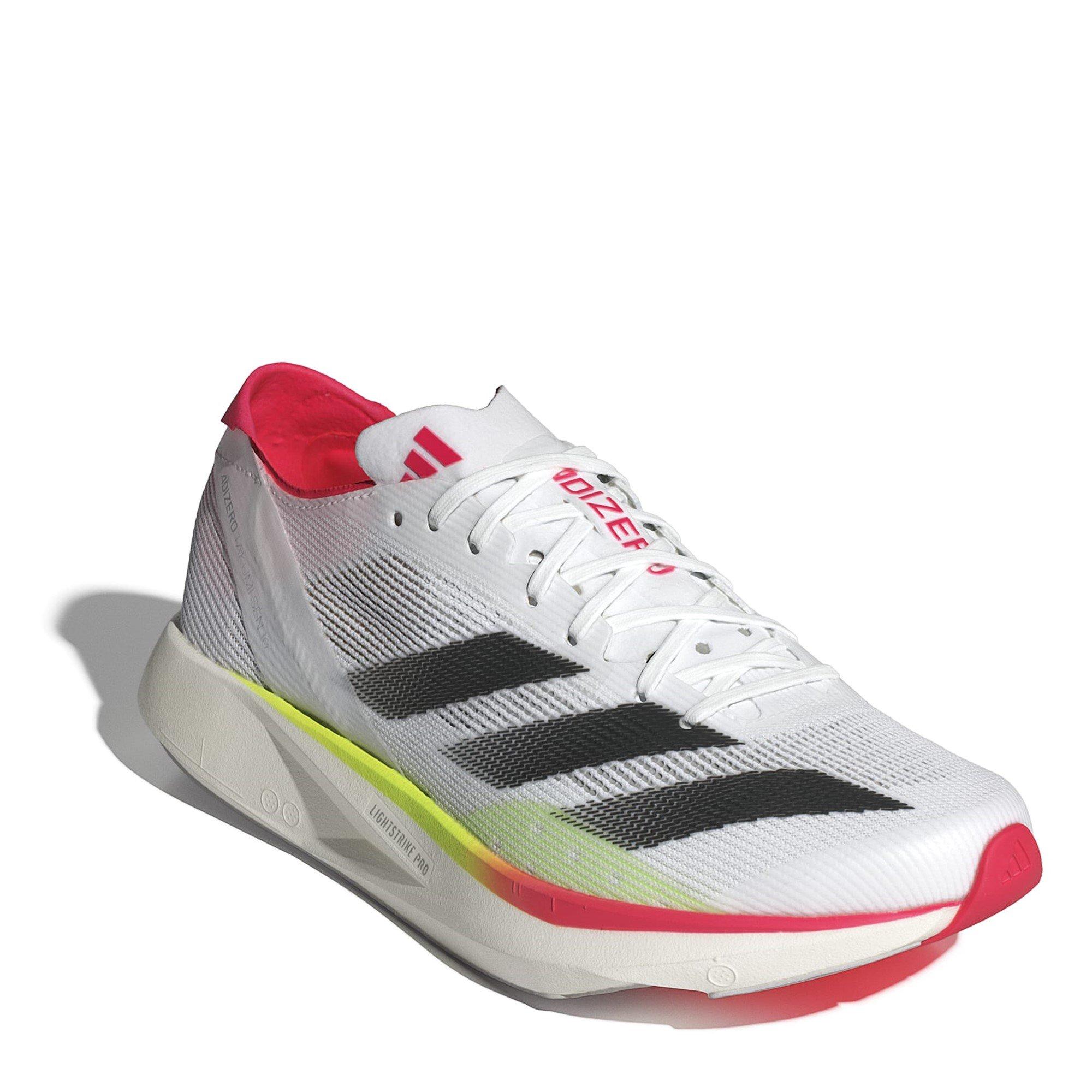 White/Red - adidas - Adizero Takumi Sen 10 Womens Running Shoes - 3