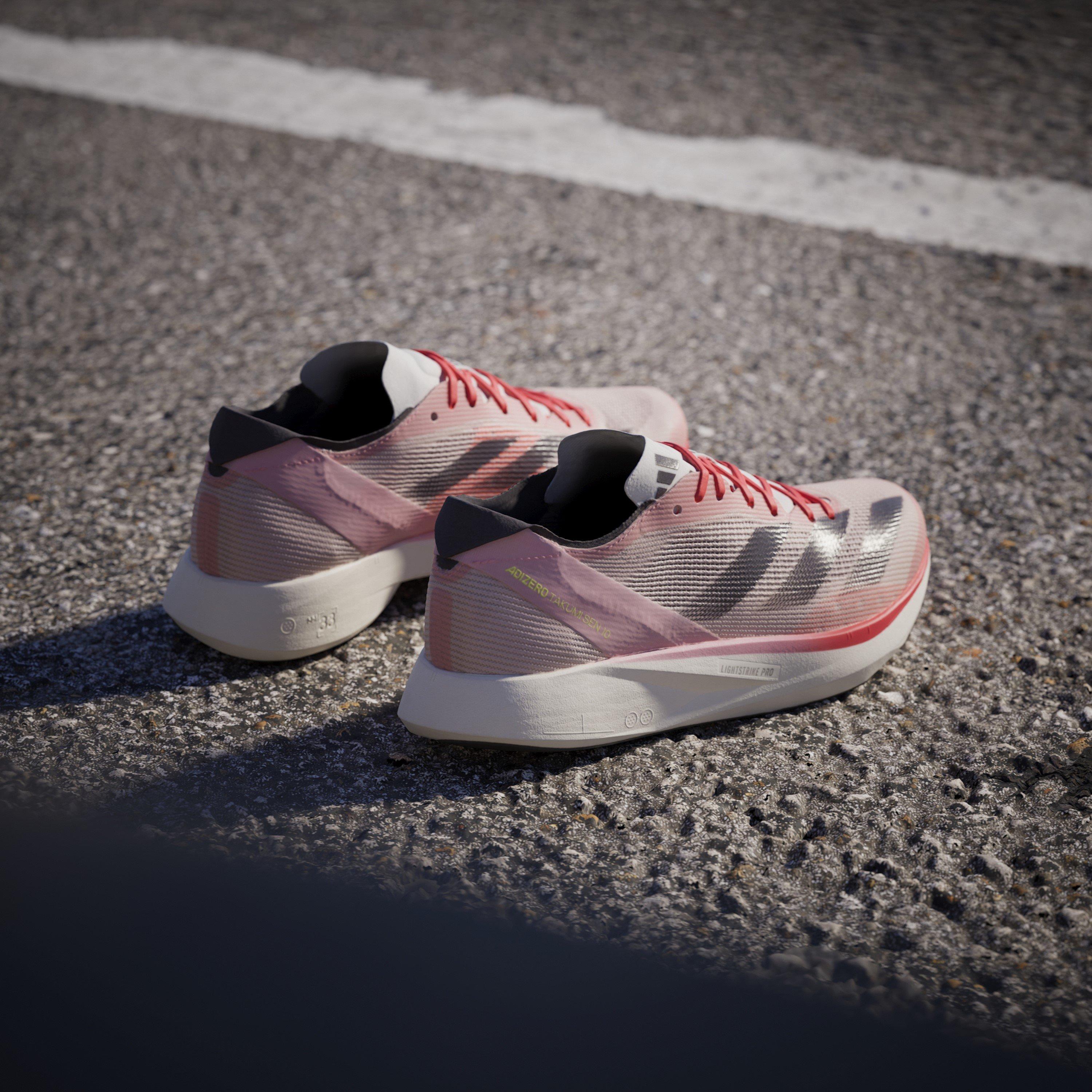 Aurora - adidas - Adizero Takumi Sen 10 Womens Running Shoes - 12