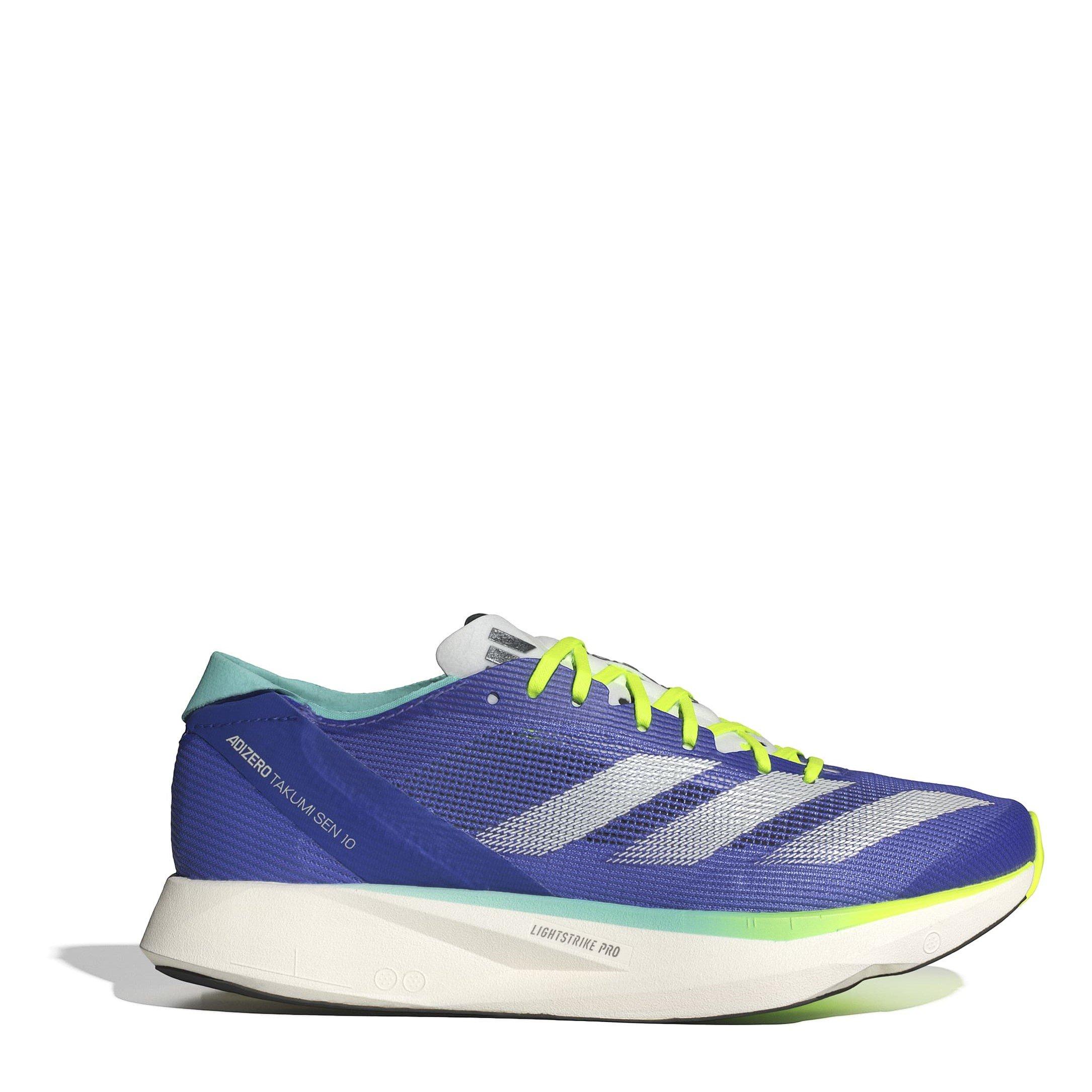 Adidas Women's Adizero Takumi Sen 10 Running Shoes - Cobalt Blue - 5.5 (38.7)