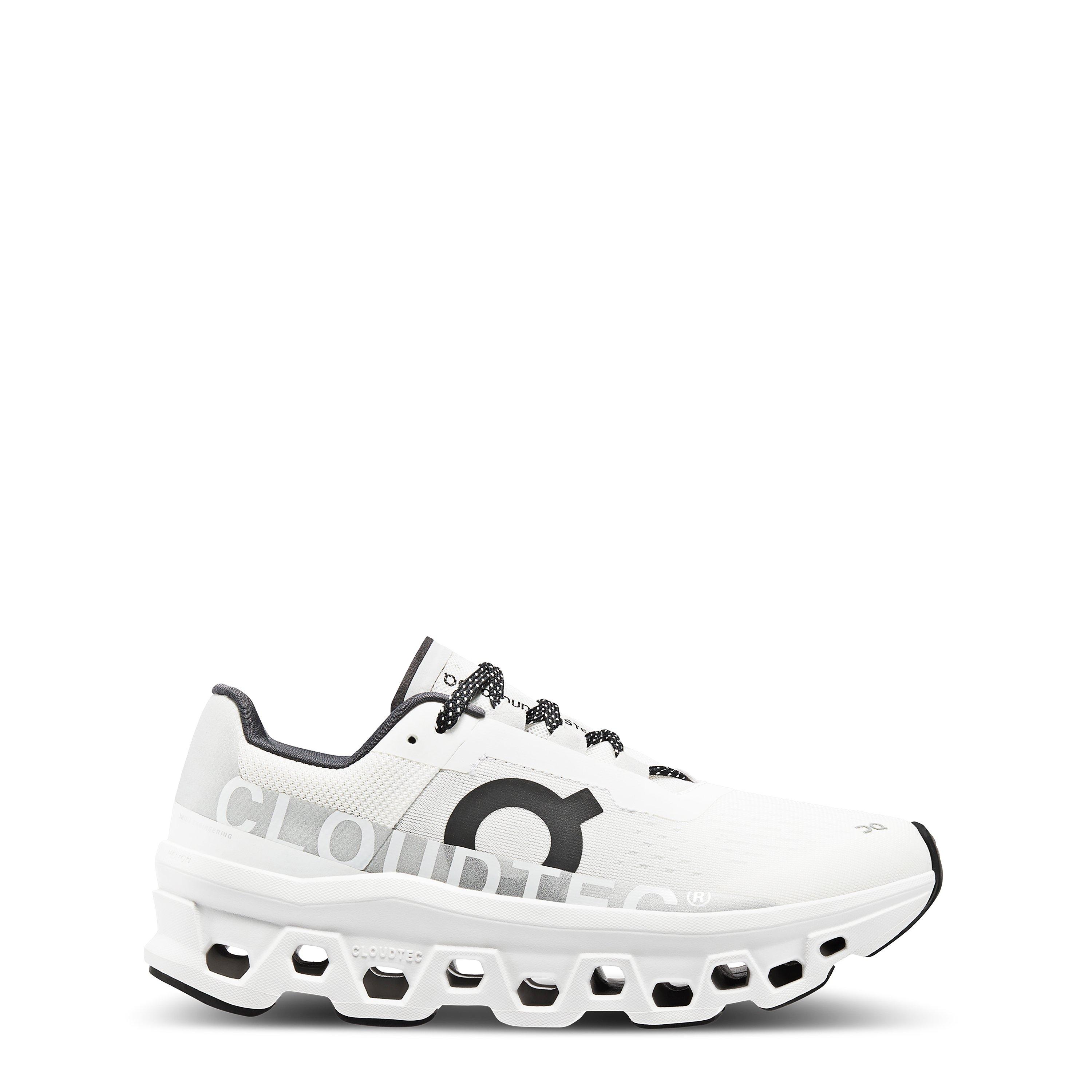 On Womens Cloudmonster Running Shoes - All White - Size 6 (39)