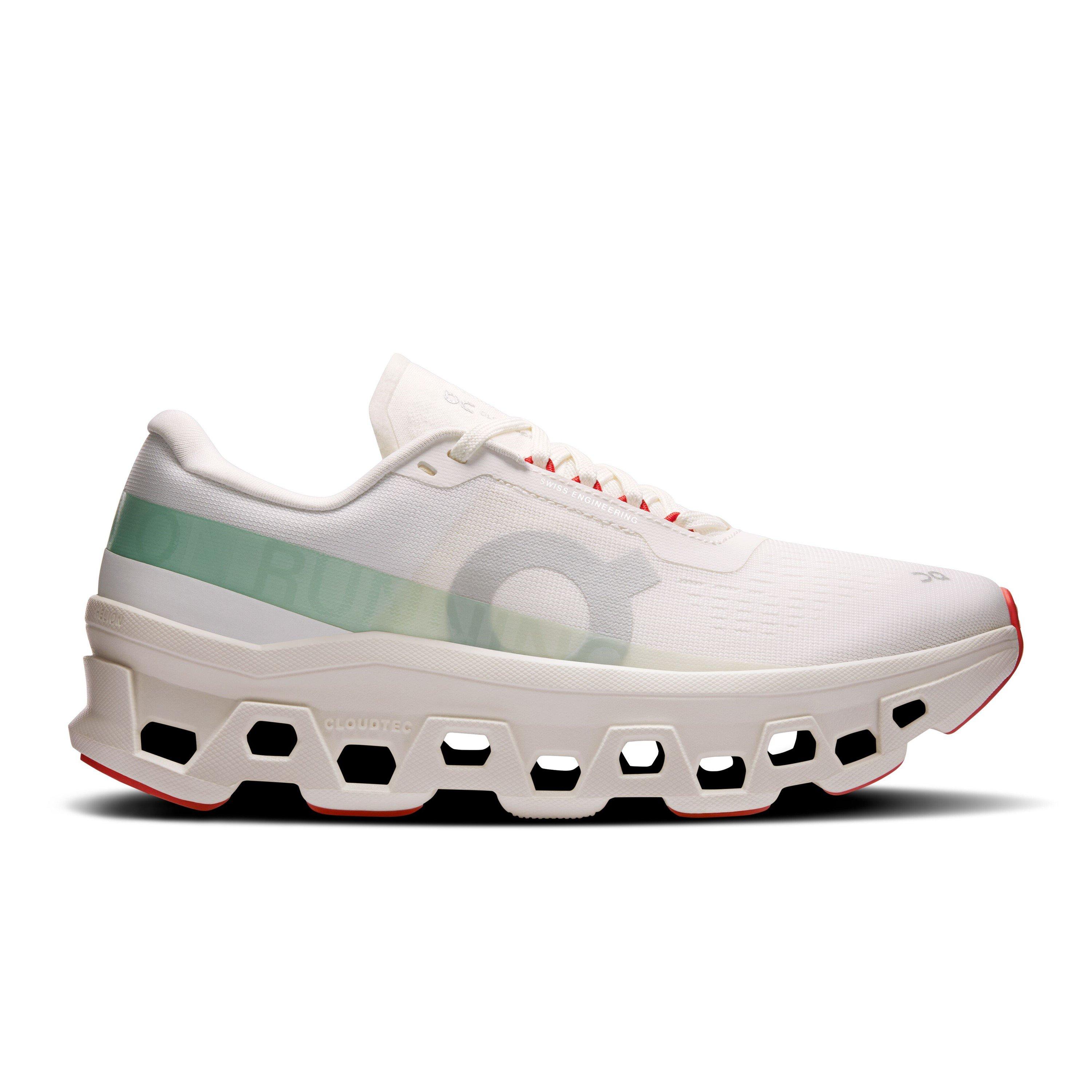 On Womens Cloudmonster Running Shoes - Ivoy/Creek - Size 4.5 (37.5)