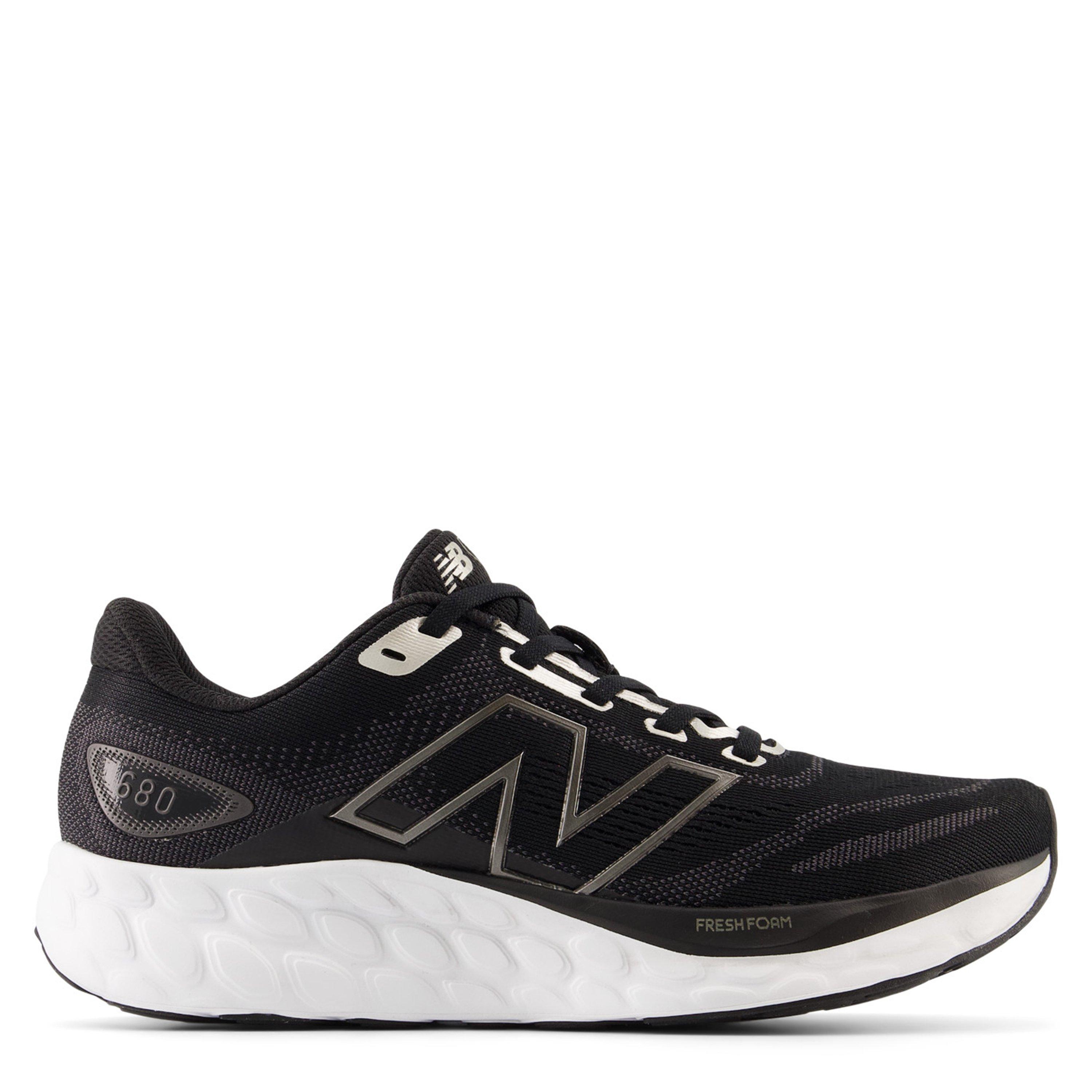 Black - New Balance - NB 680 Road Running Shoes Womens - 1