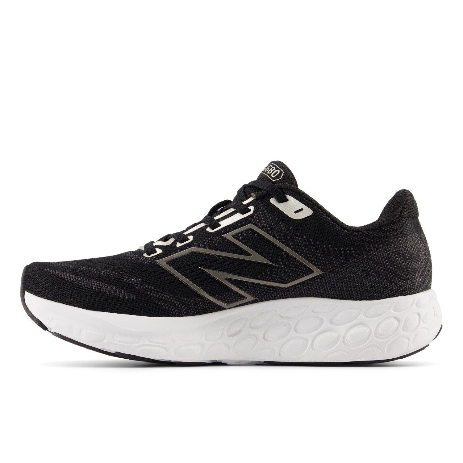 Black - New Balance - 680v8 Road Running Shoes Womens - 2